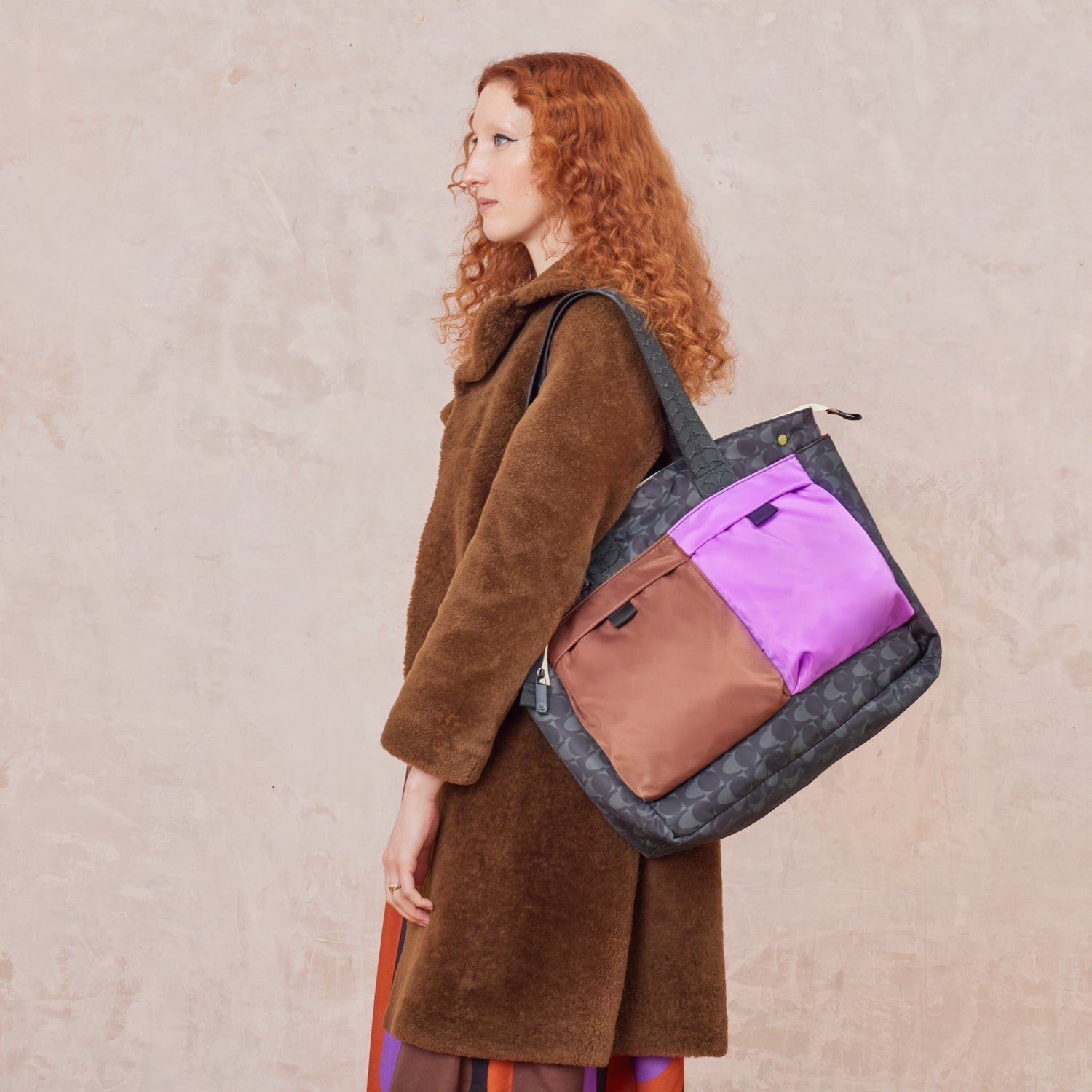 Axis Tote Bag - Colourblock Multi