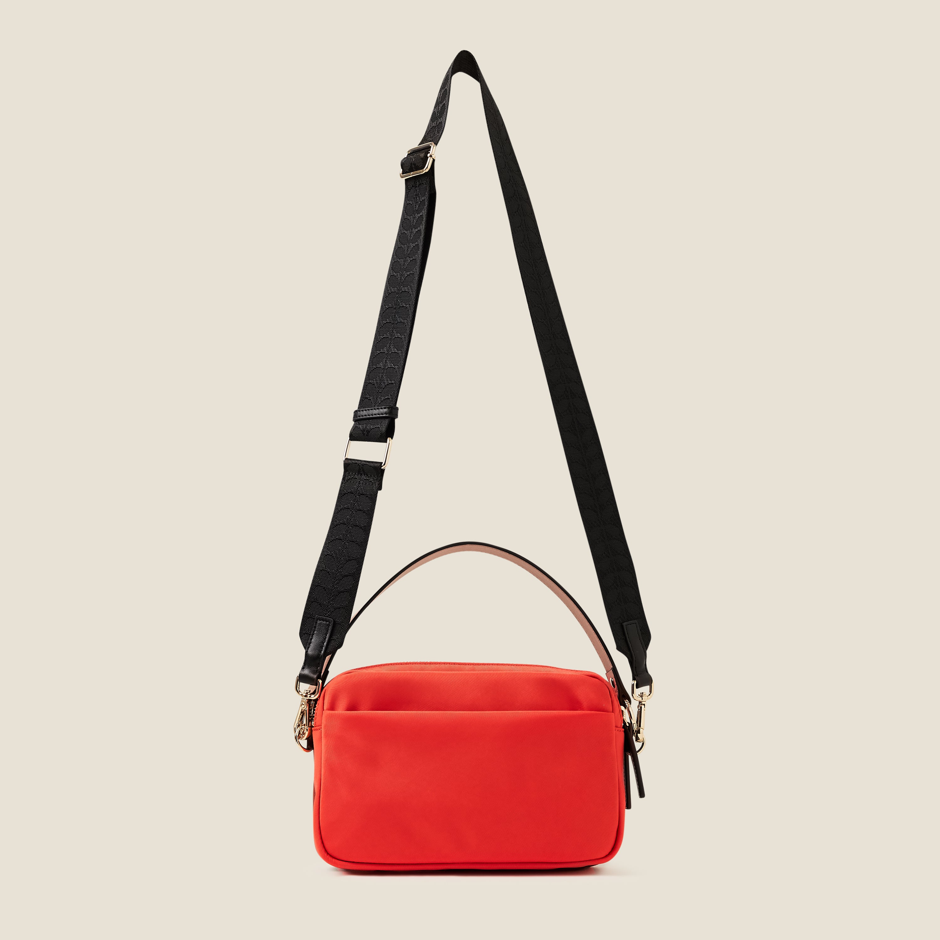 Colourblock Crossbody Bag - Brown