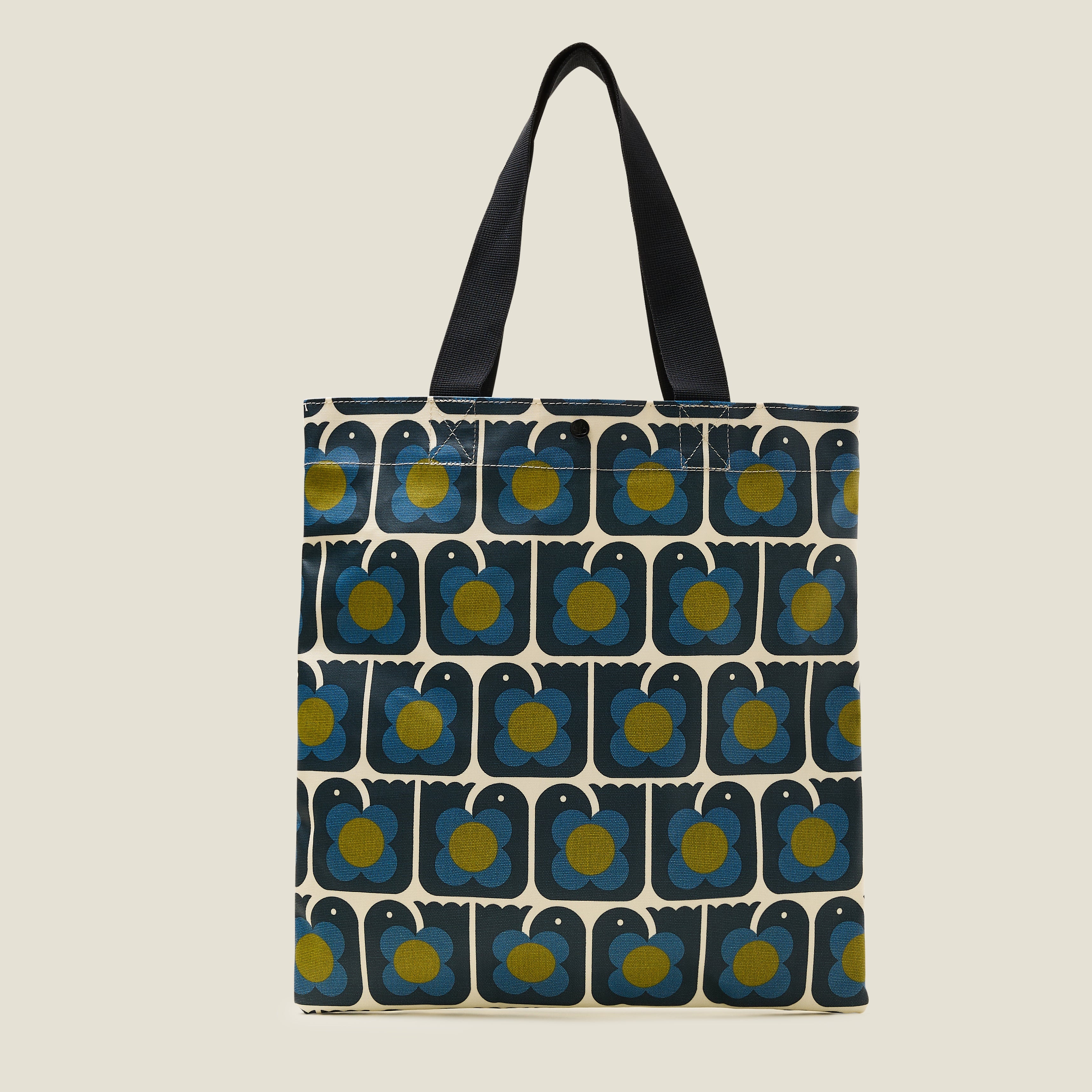 Rollaway Book Bag - Love Birds Navy