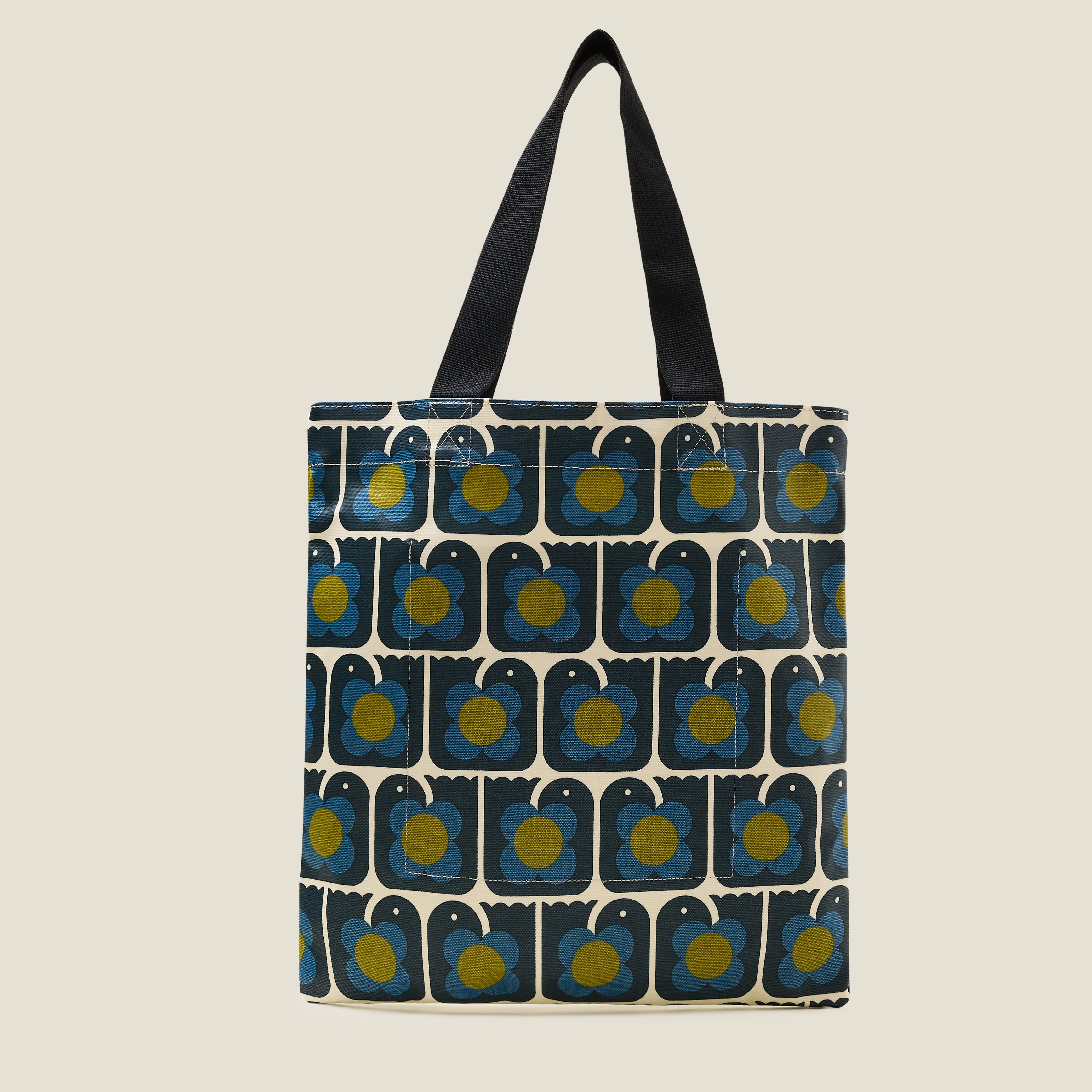 Rollaway Book Bag - Love Birds Navy