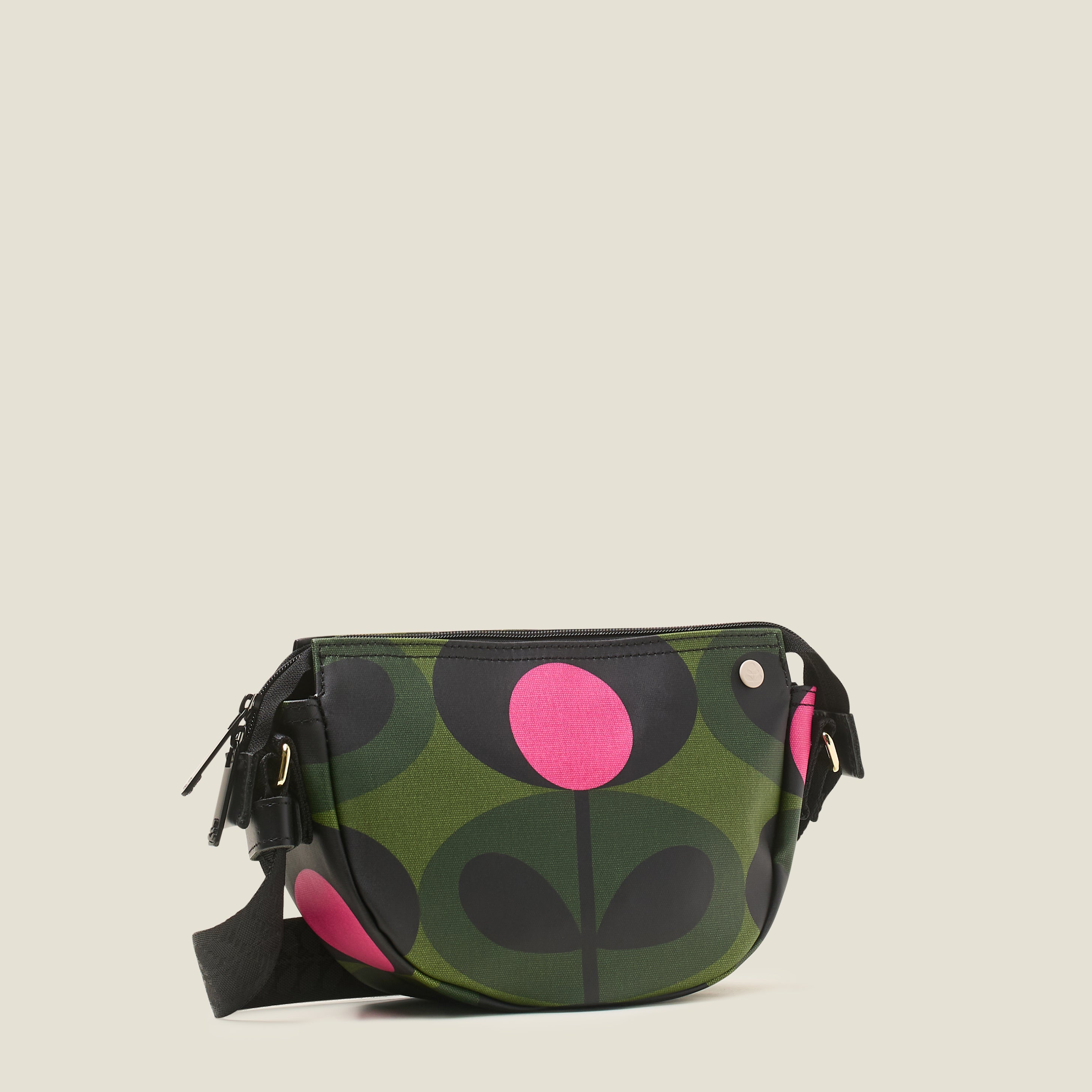 Mini Rounder Crossbody - Oval Stem Forest
