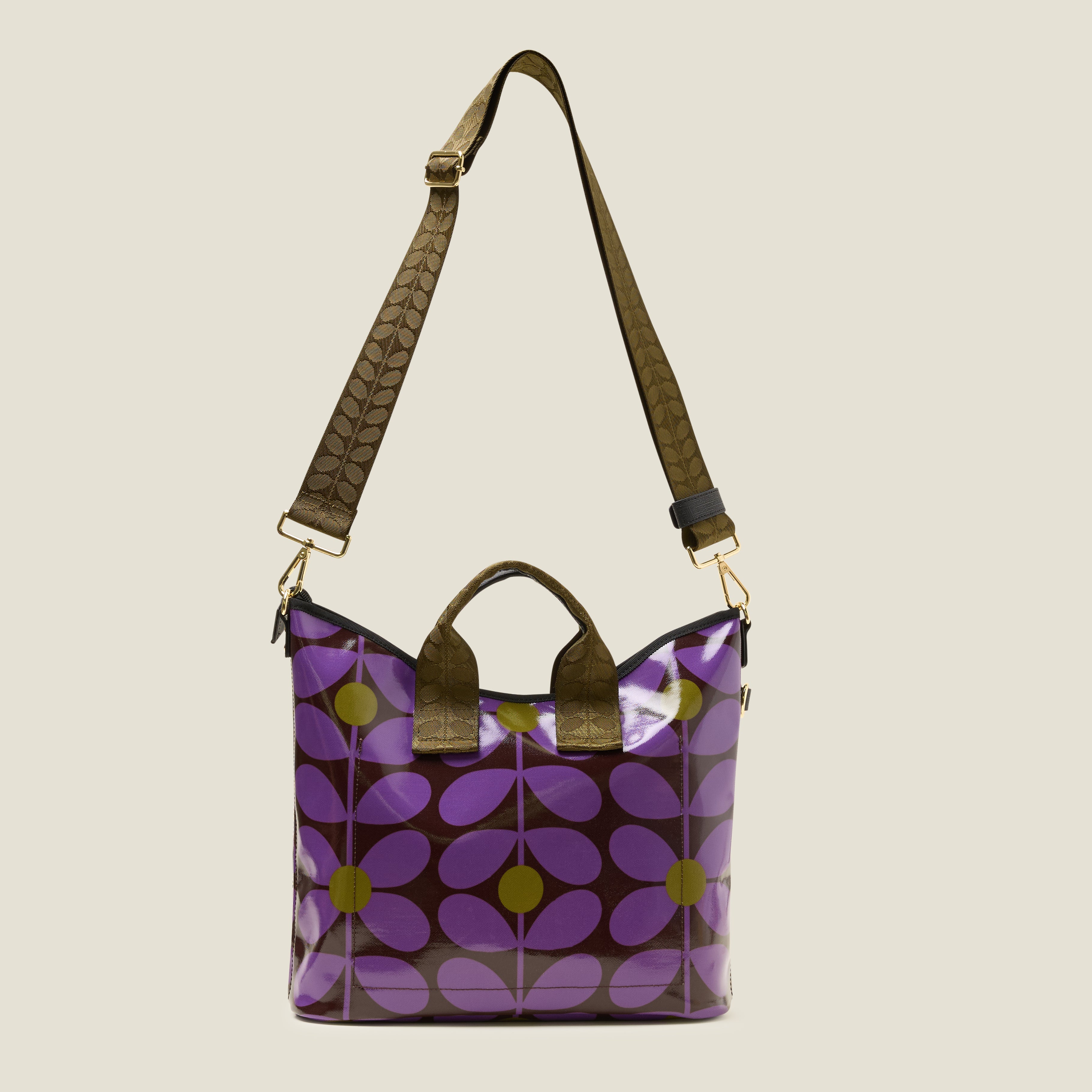 Carry Grab Tote Bag - Sixties Stem Orchid