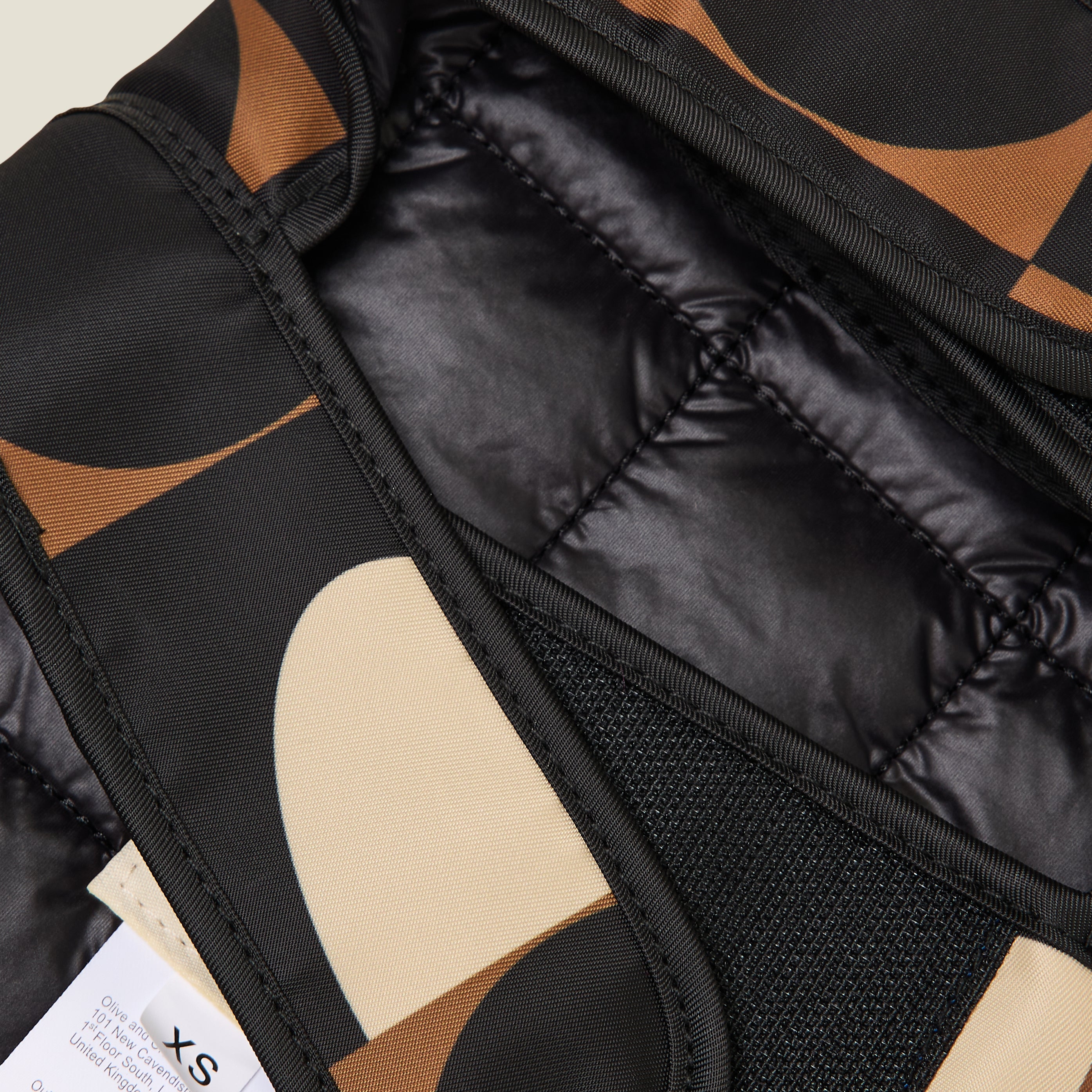 Dog Coat - Spot Square Mocha