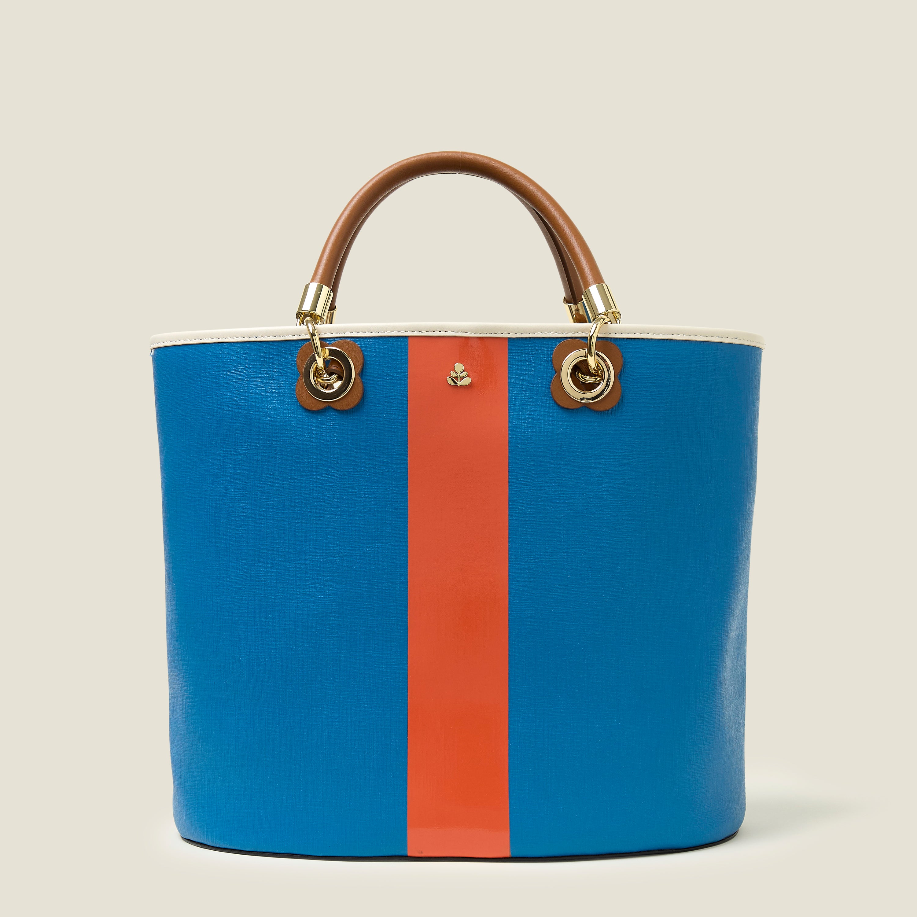 Smile Tote - Colour Block True Blue