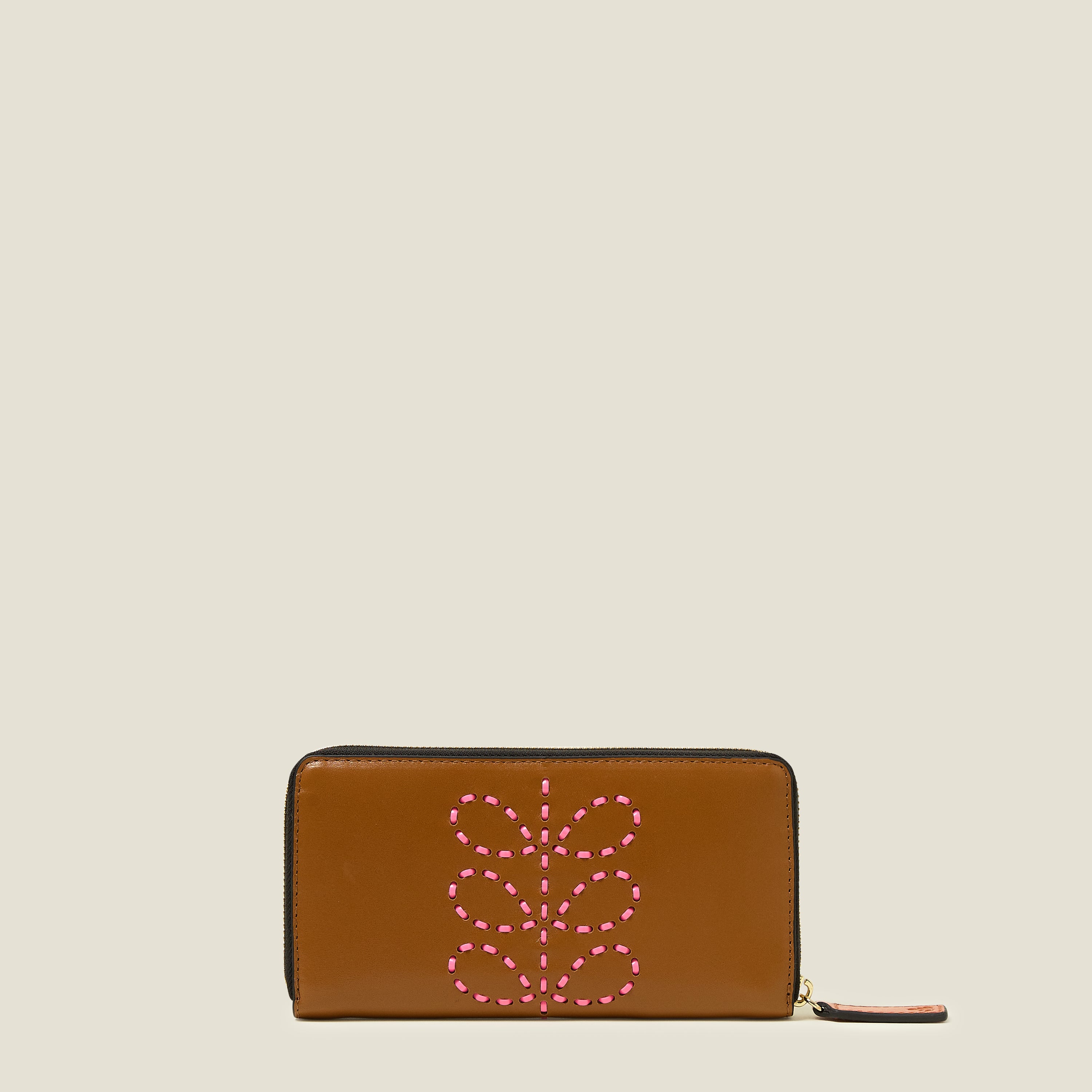 Forget Me Not Wallet - Whipstitch Stem Tan