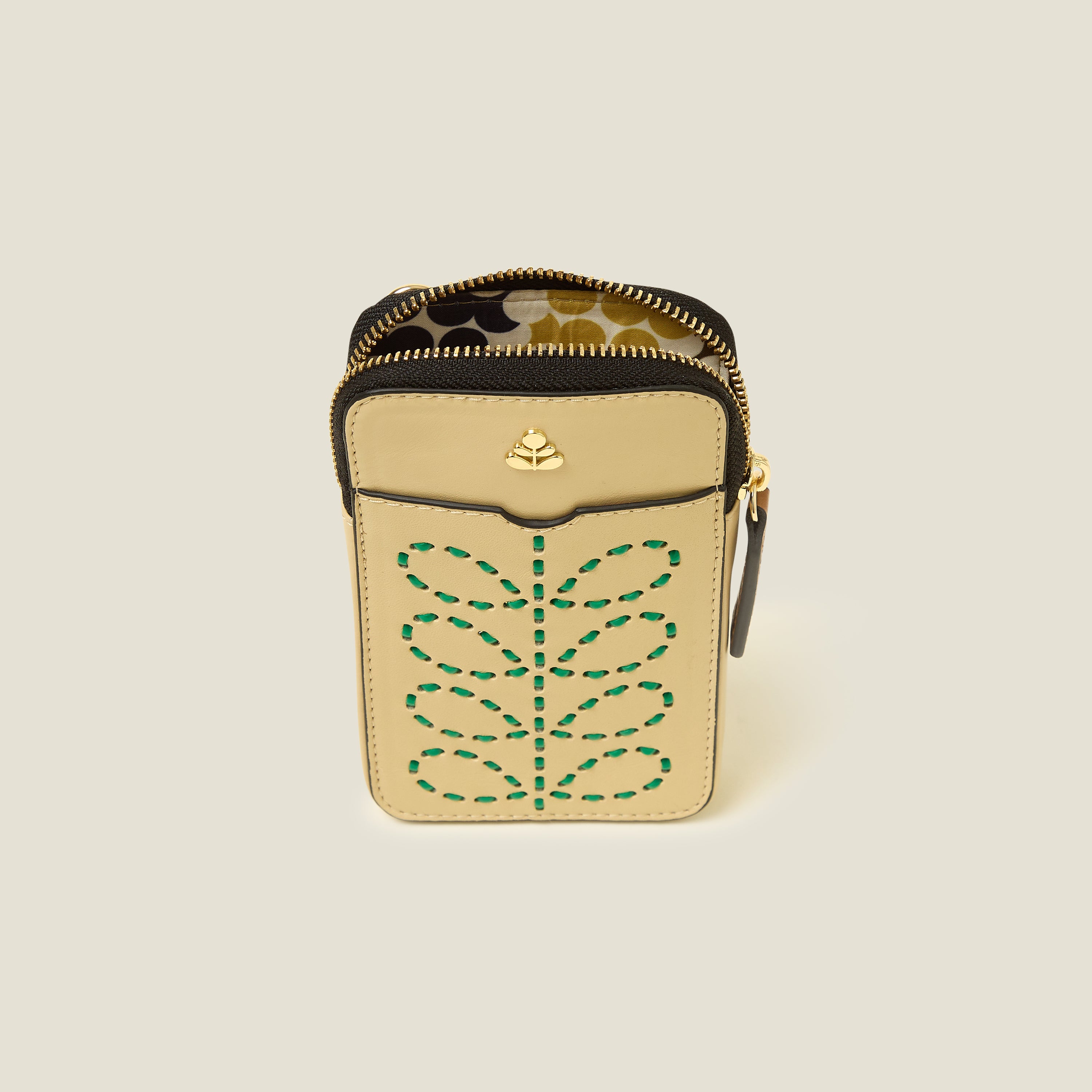 Ariel Phone Case - Whipstitch Stem Cream