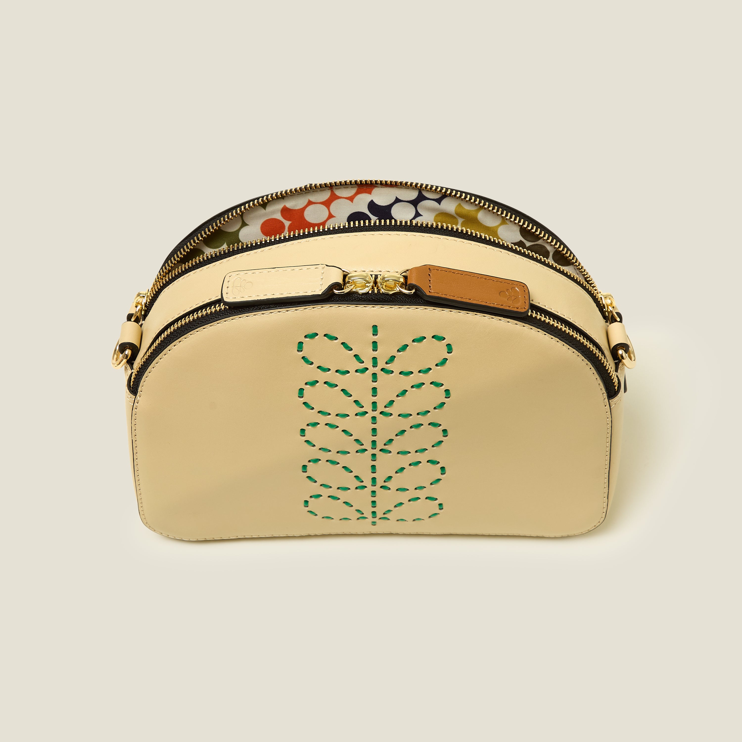 Luna Crossbody - Whipstitch Stem Cream