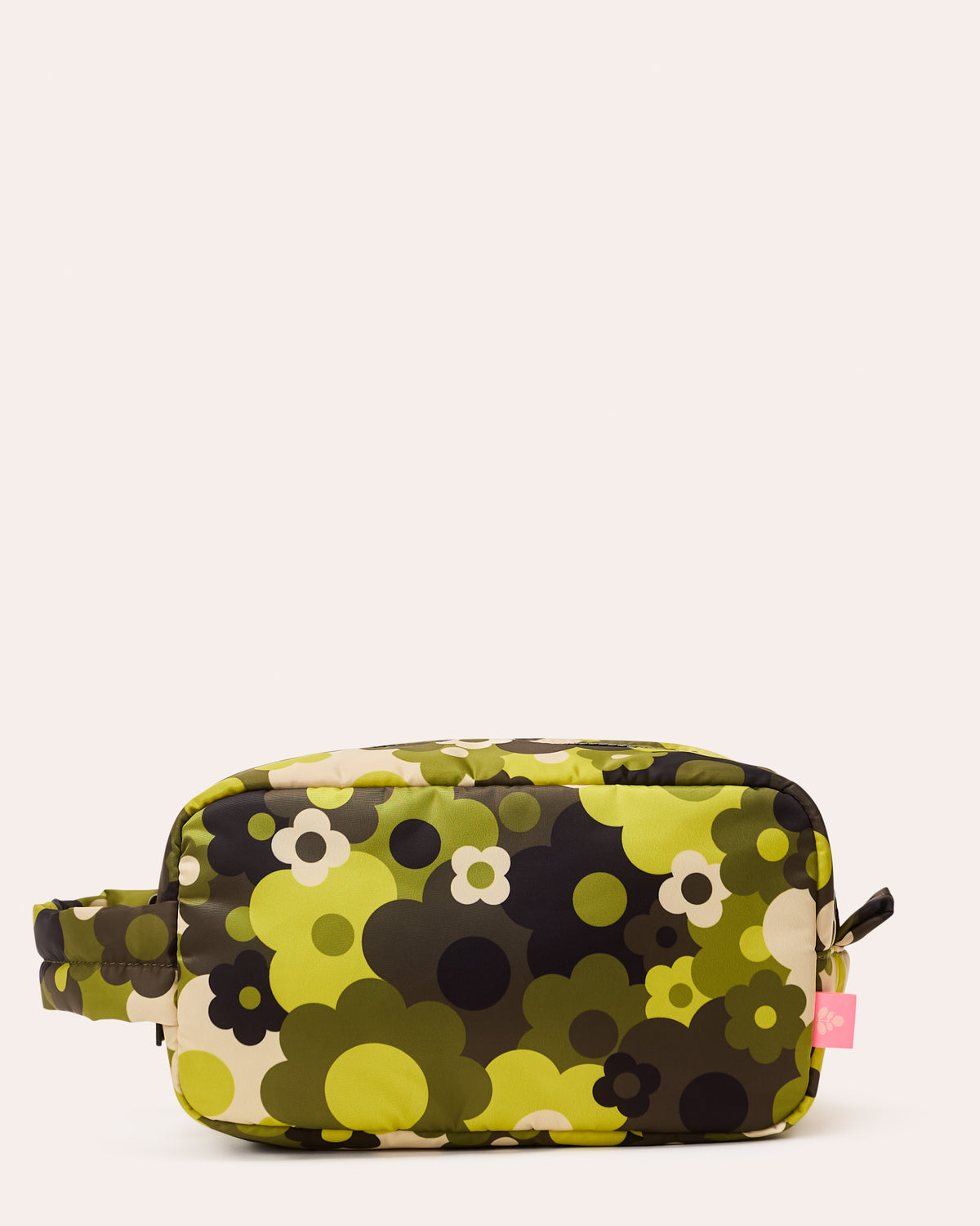 Puffy Large Wash Bag - Flower Explosion Fern