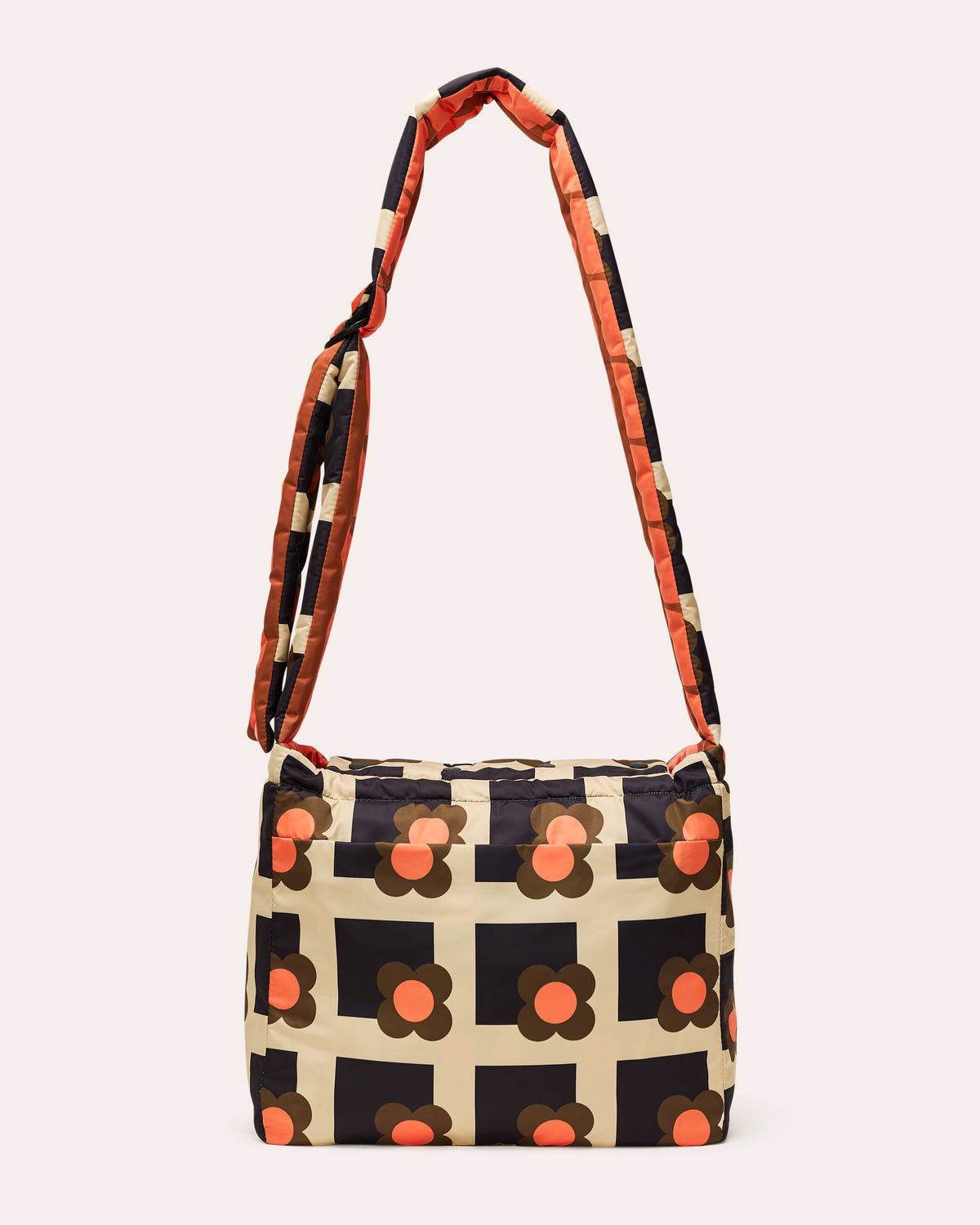 Reversible Puffy Crossbody - Solid Stem Marmalade and Clementine