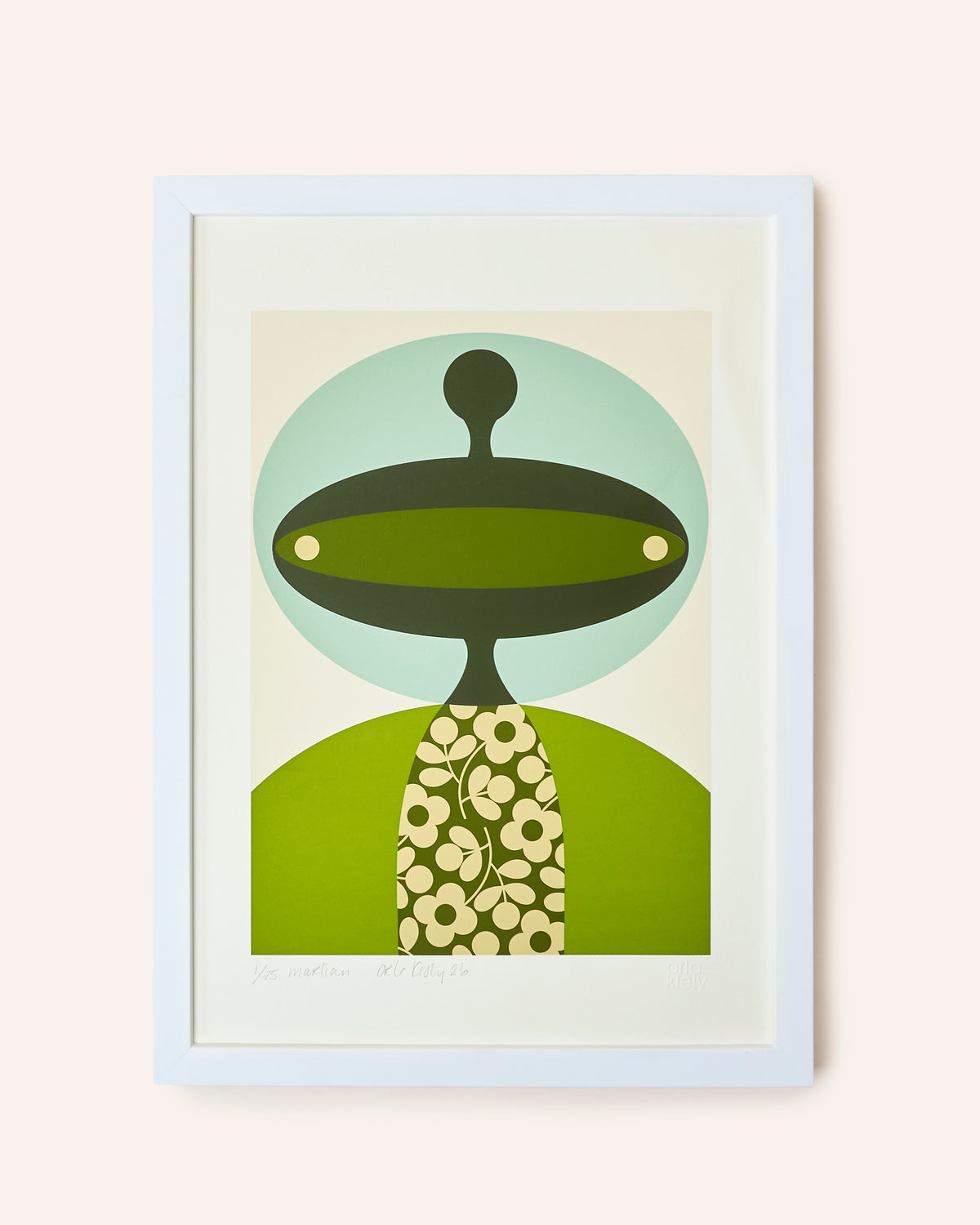 Screen Printed Artwork - Martian