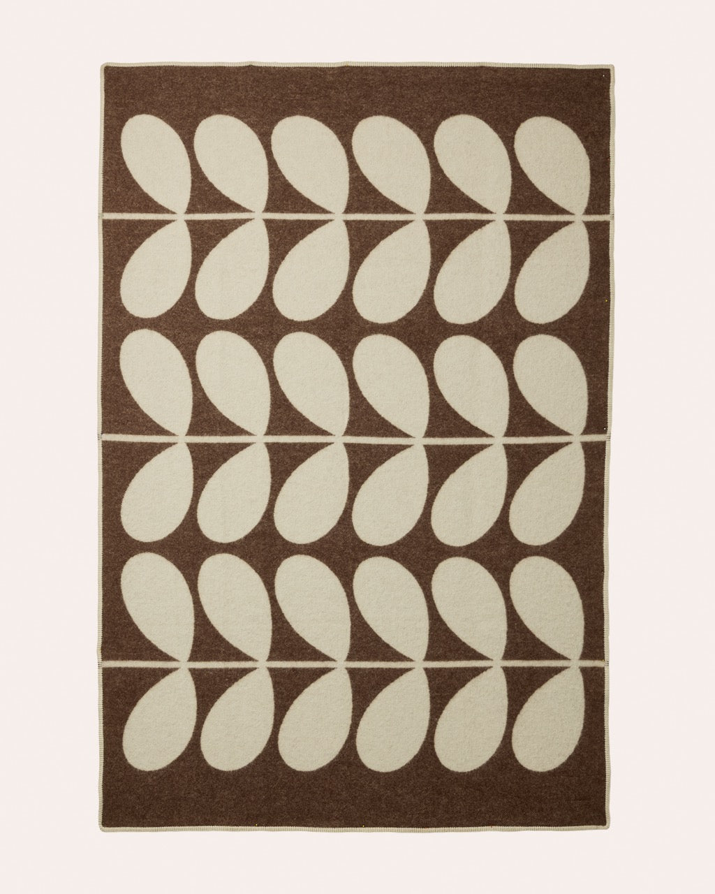 Wool Blanket - Solid Stem Brown