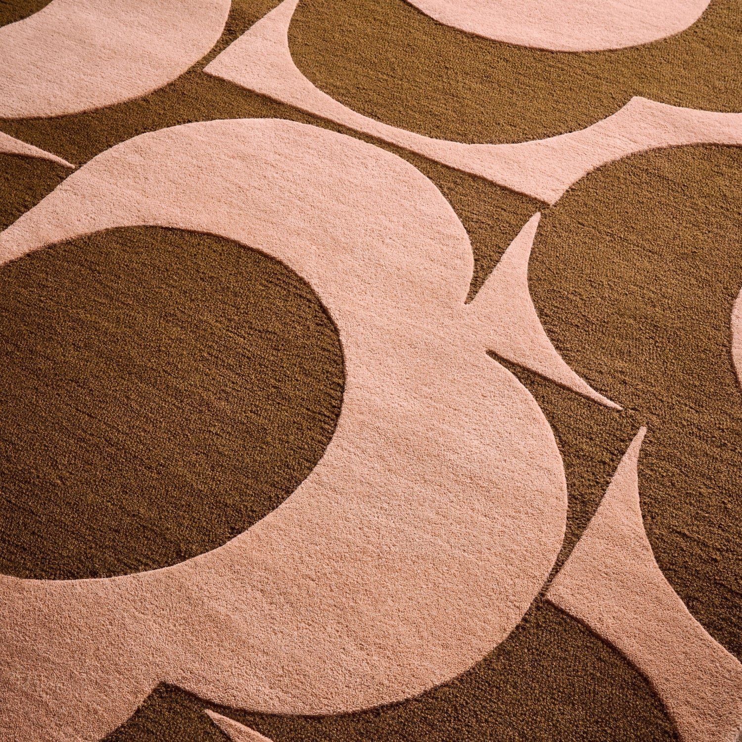 Prism Flower Rug - Pink Terracotta