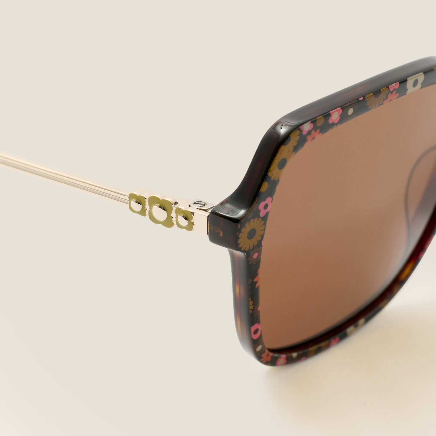 Camellia Sunglasses - Full Bloom Persimmon