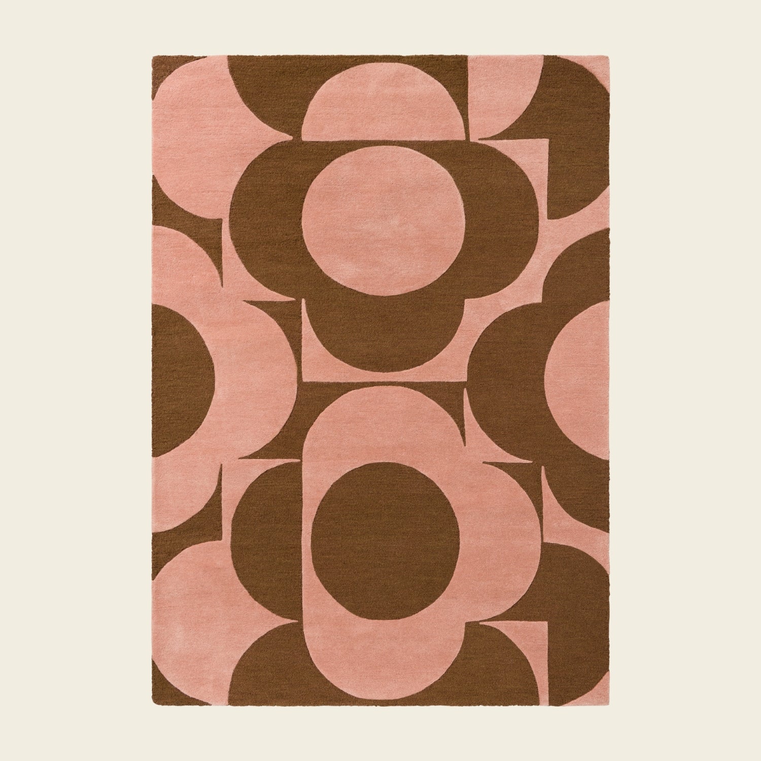 Prism Flower Rug - Pink Terracotta