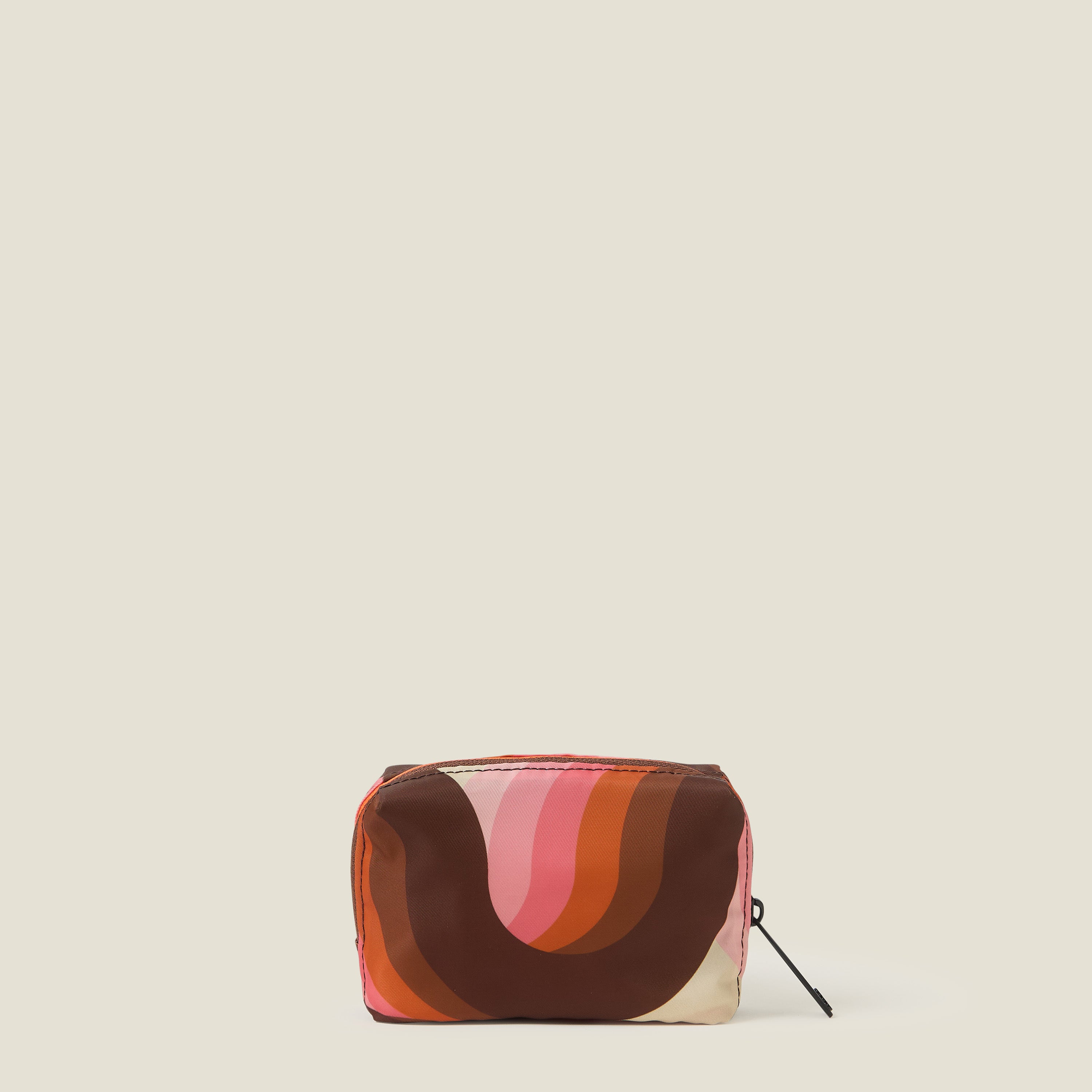 Beta Small Pouch - Rolling Waves Rose