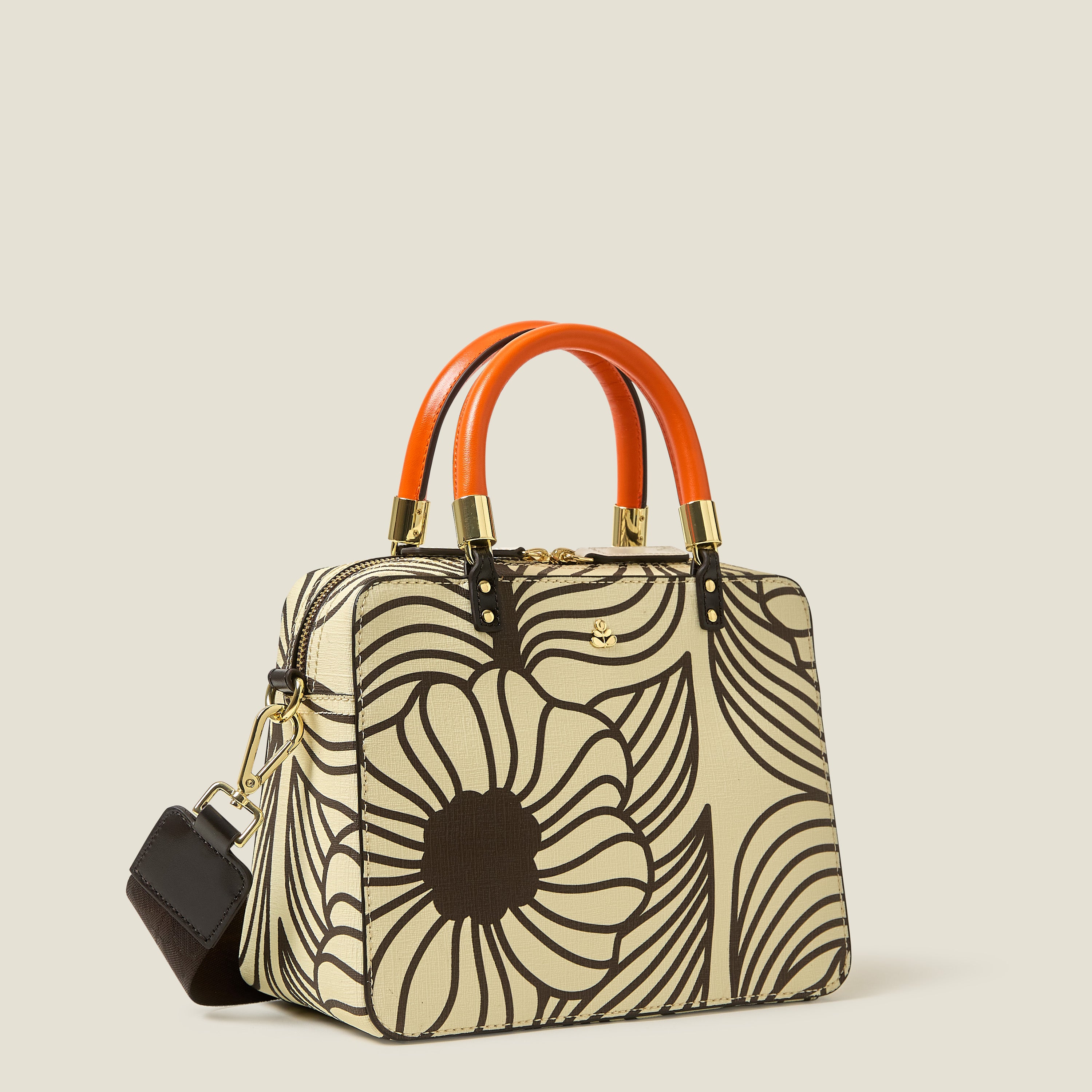 Medium Block Handbag - Moonflower Desert
