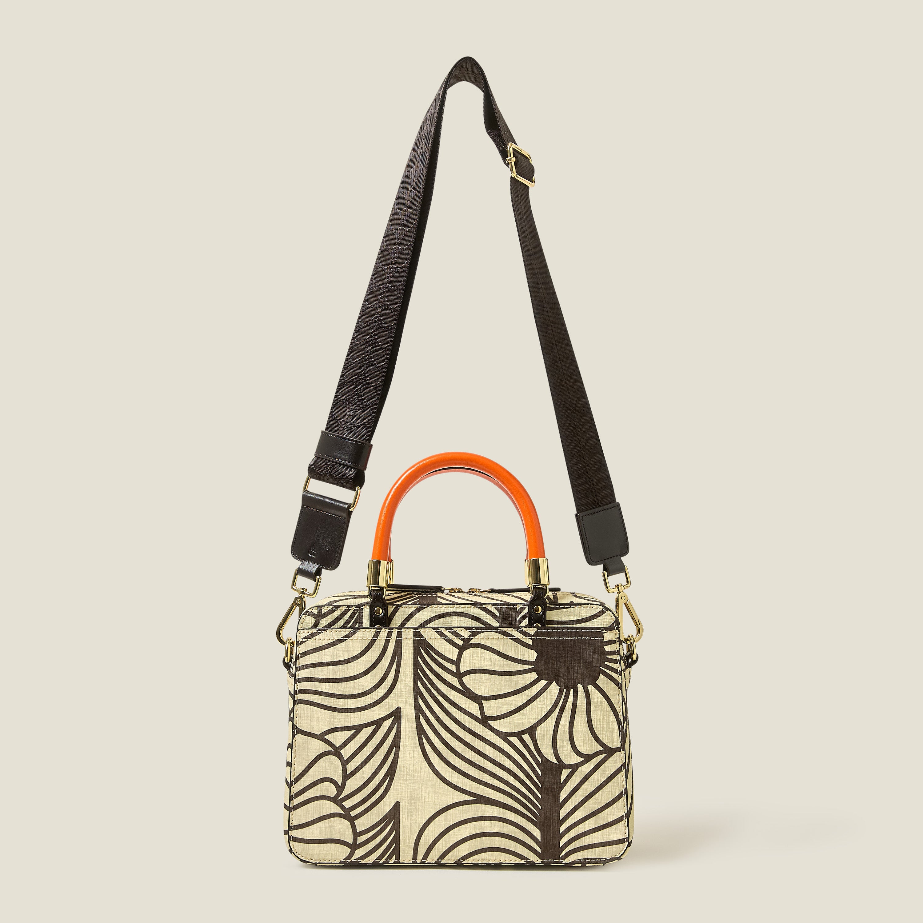 Medium Block Handbag - Moonflower Desert