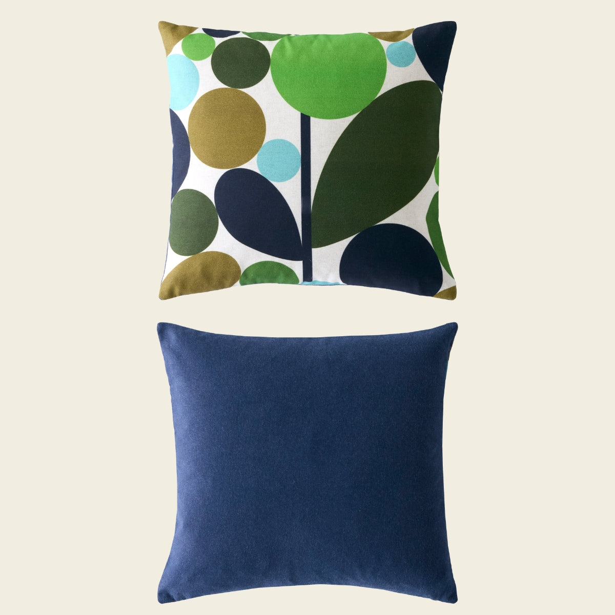 Bubble Flower Cushion - Evergreen