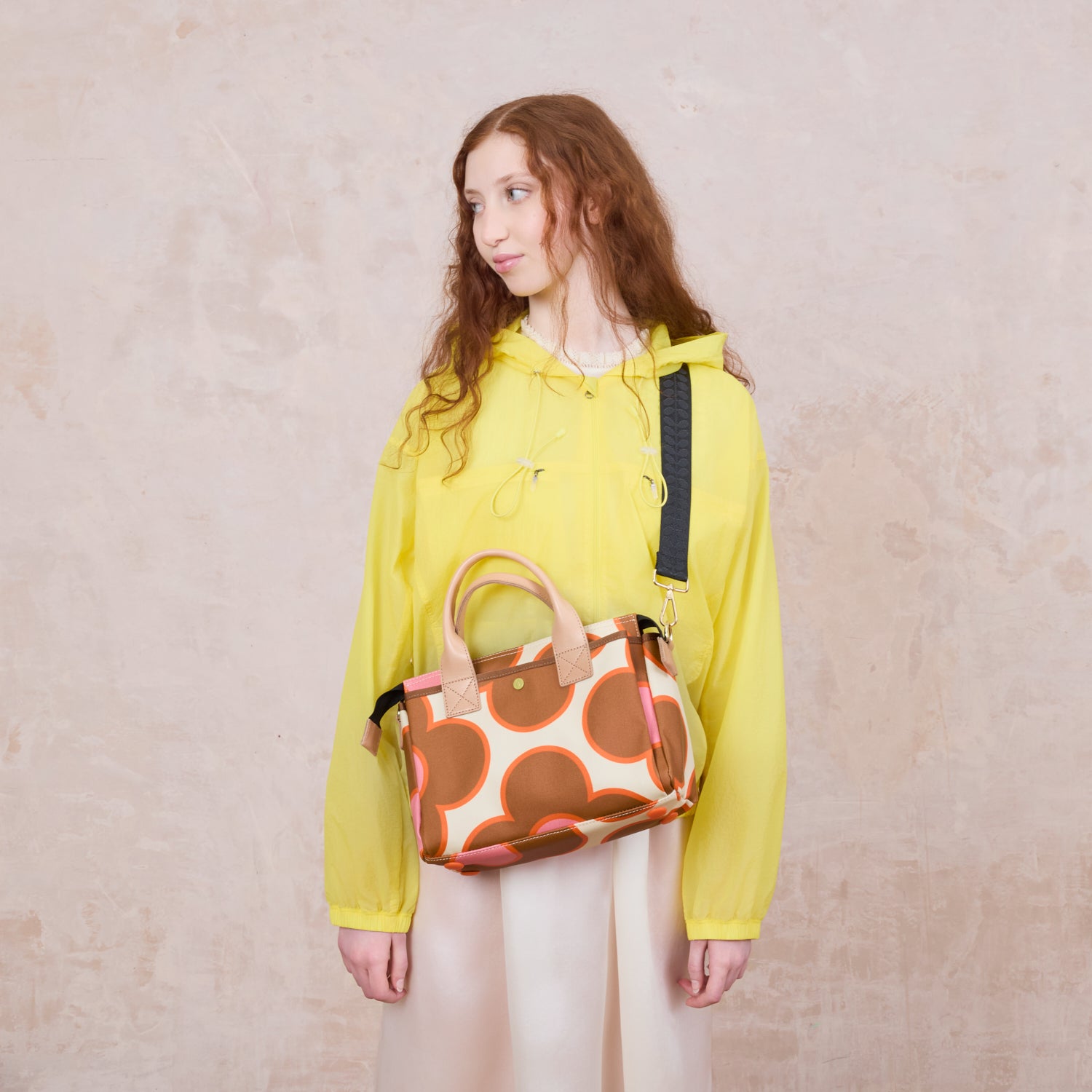 Calder Handbag - Flower Spot Persimmon