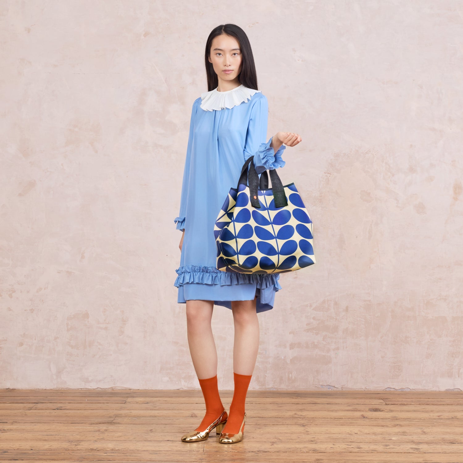 Carryall Large Tote - Solid Stem Indigo