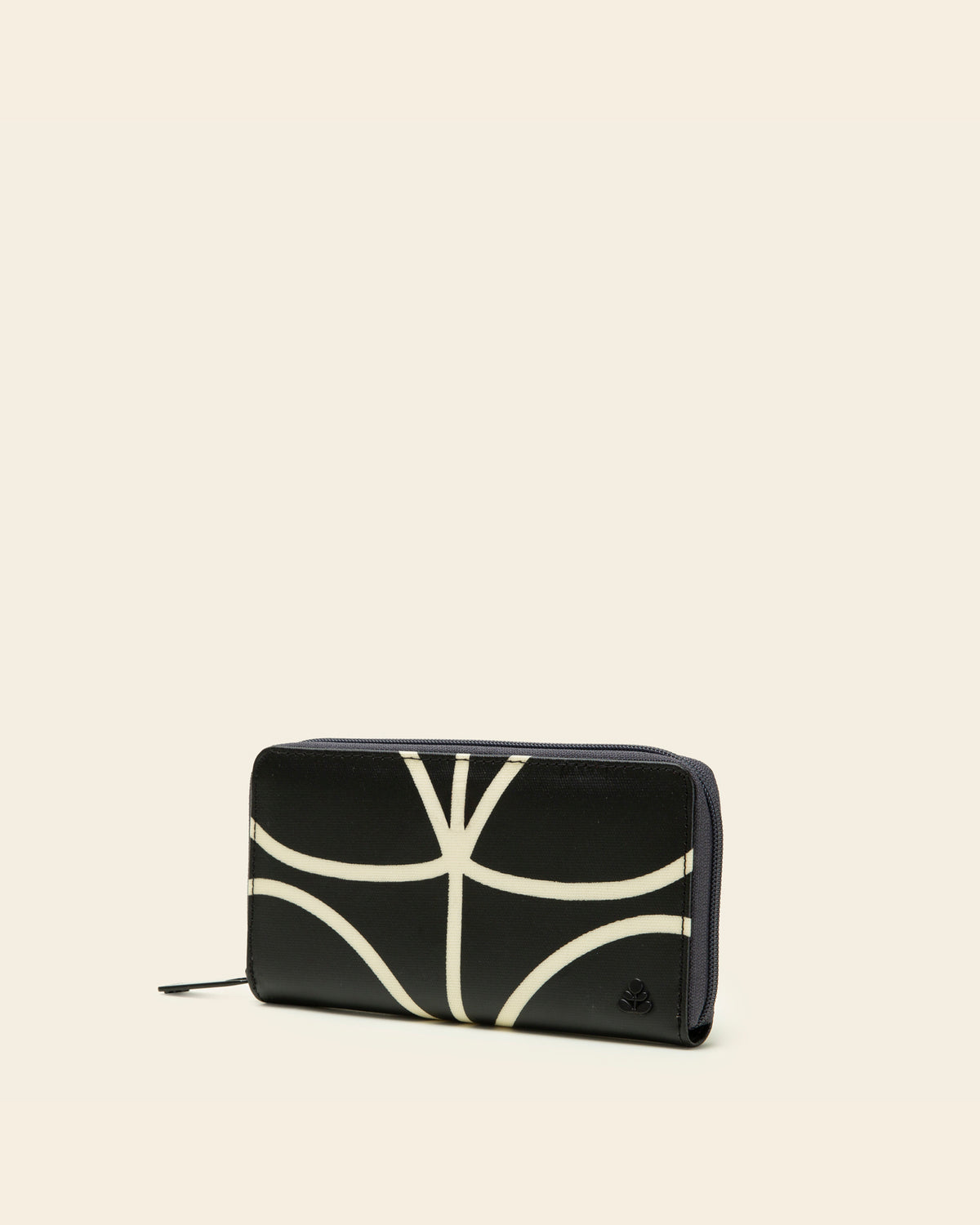 Forget Me Not Wallet - Linear Stem Liquorice