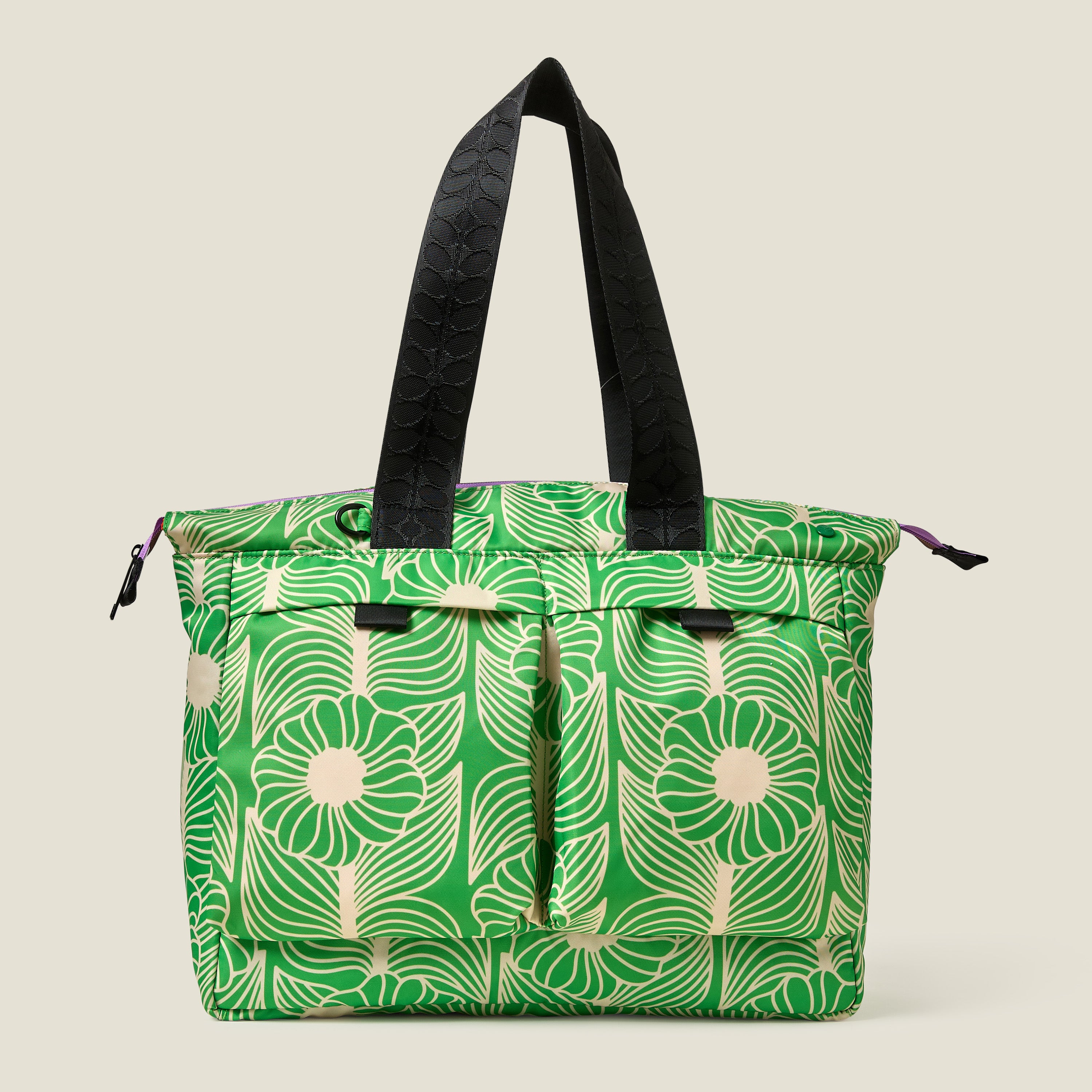 Axis Tote - Moonflower Spring Green