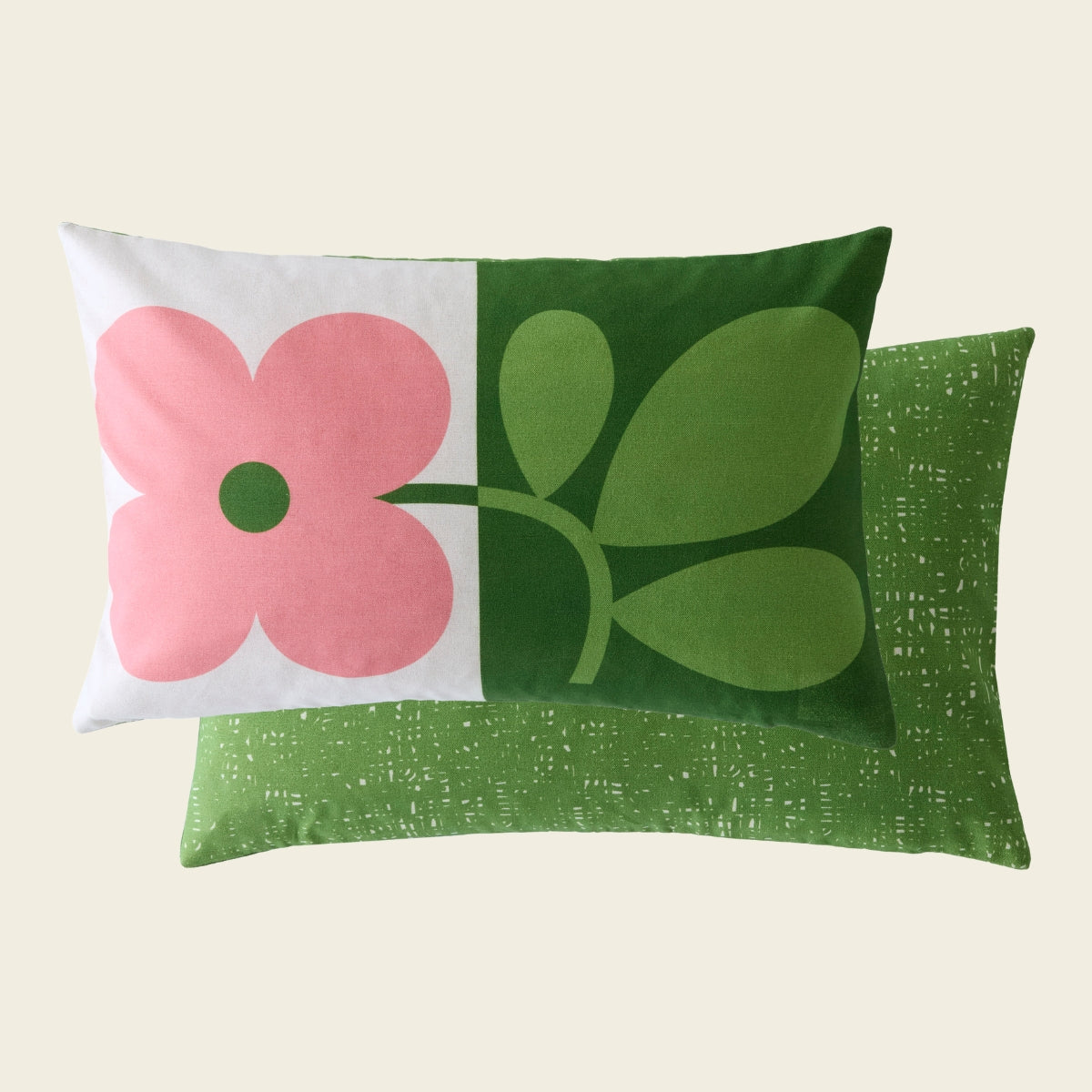 Floret Cushion - Bubblegum Basil