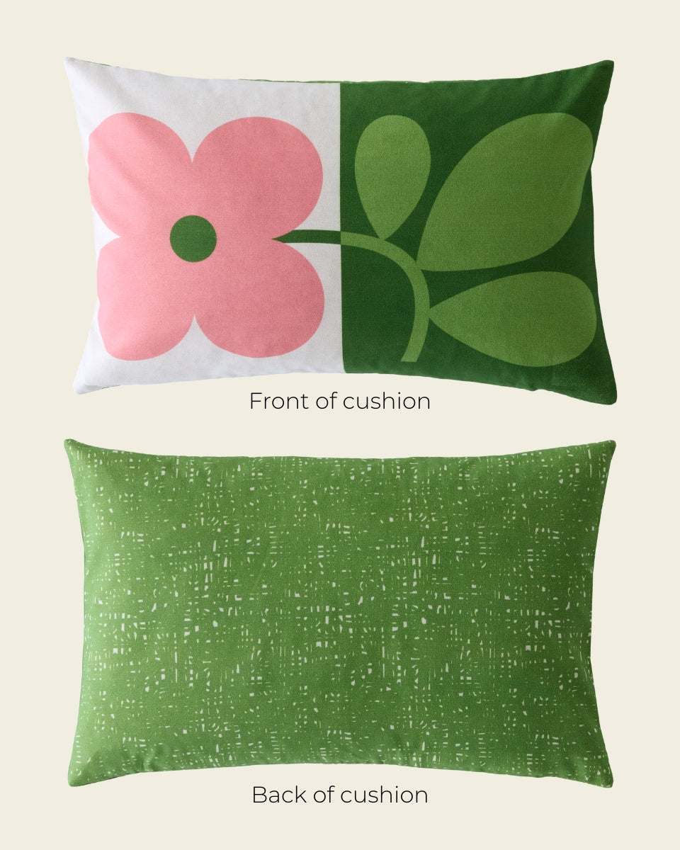 Floret Cushion - Bubblegum Basil
