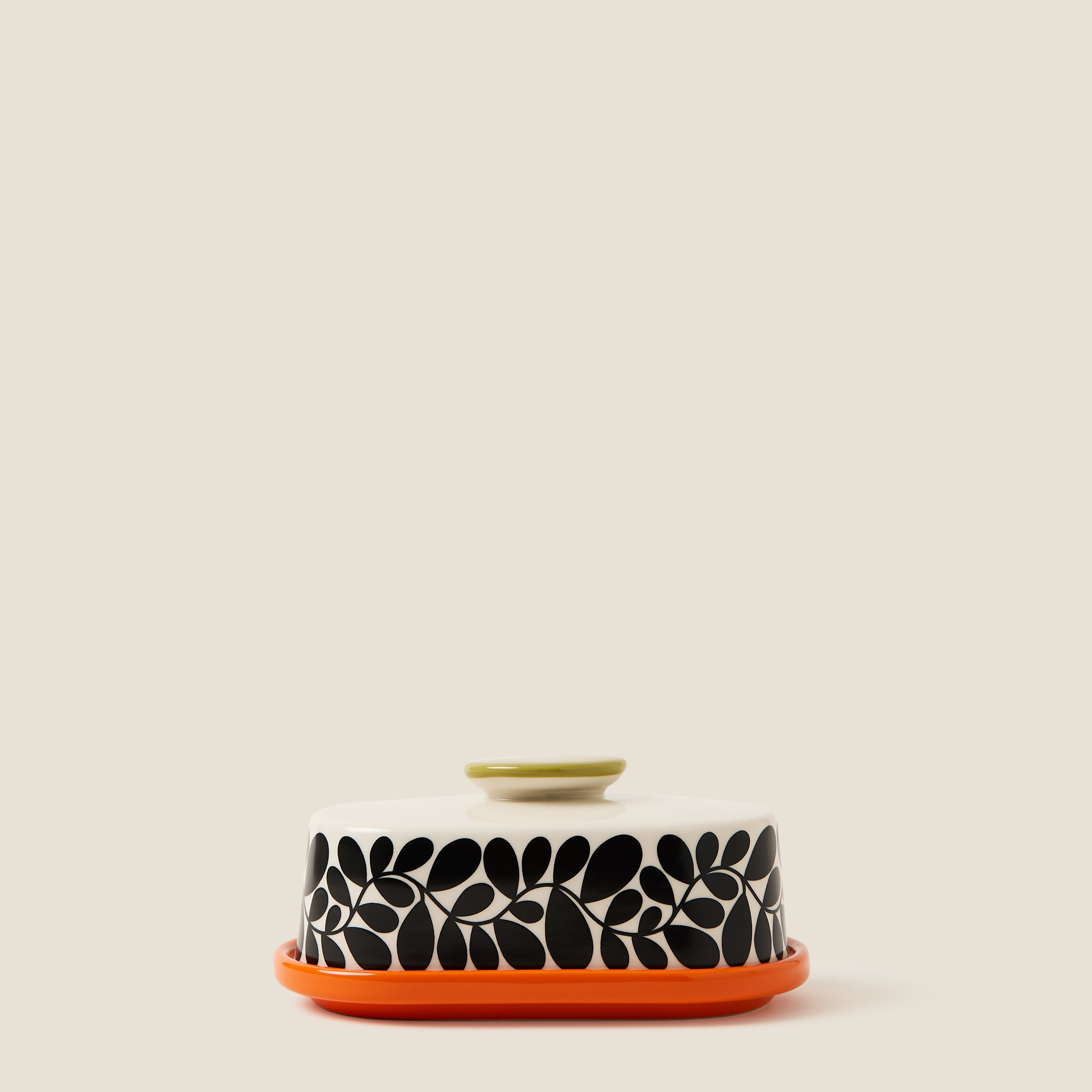 Sycamore Stripe Butter Dish