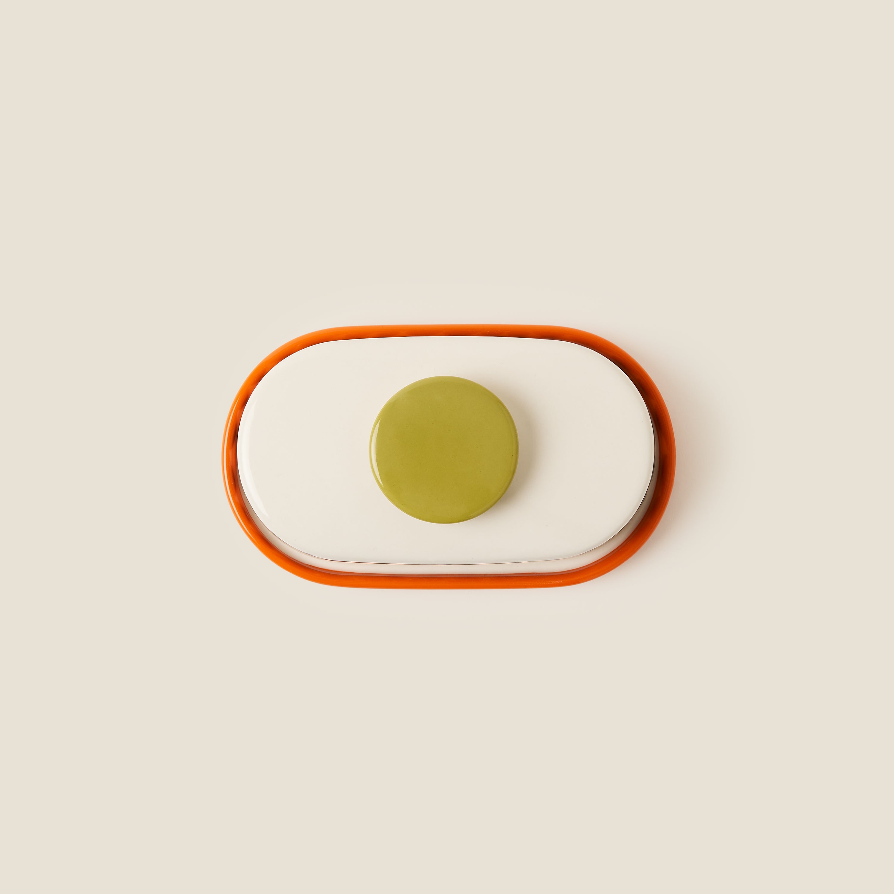 Sycamore Stripe Butter Dish
