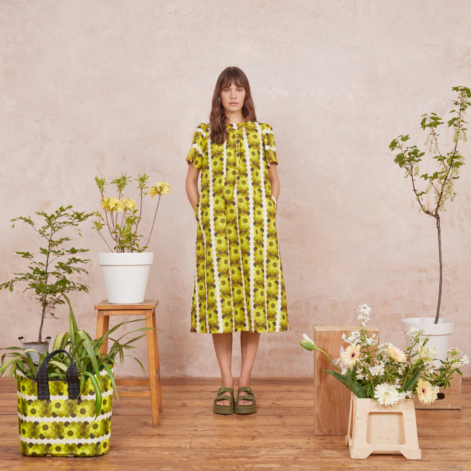 The Orla Dress - Retro Flower