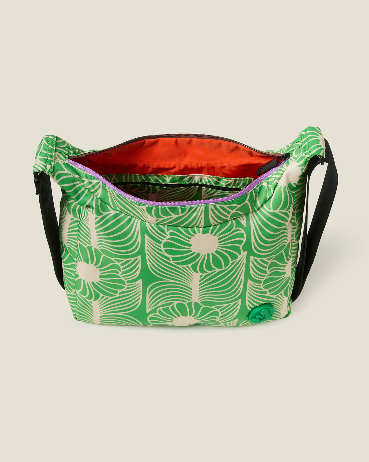 Area Hobo Crossbody - Moonflower Spring Green