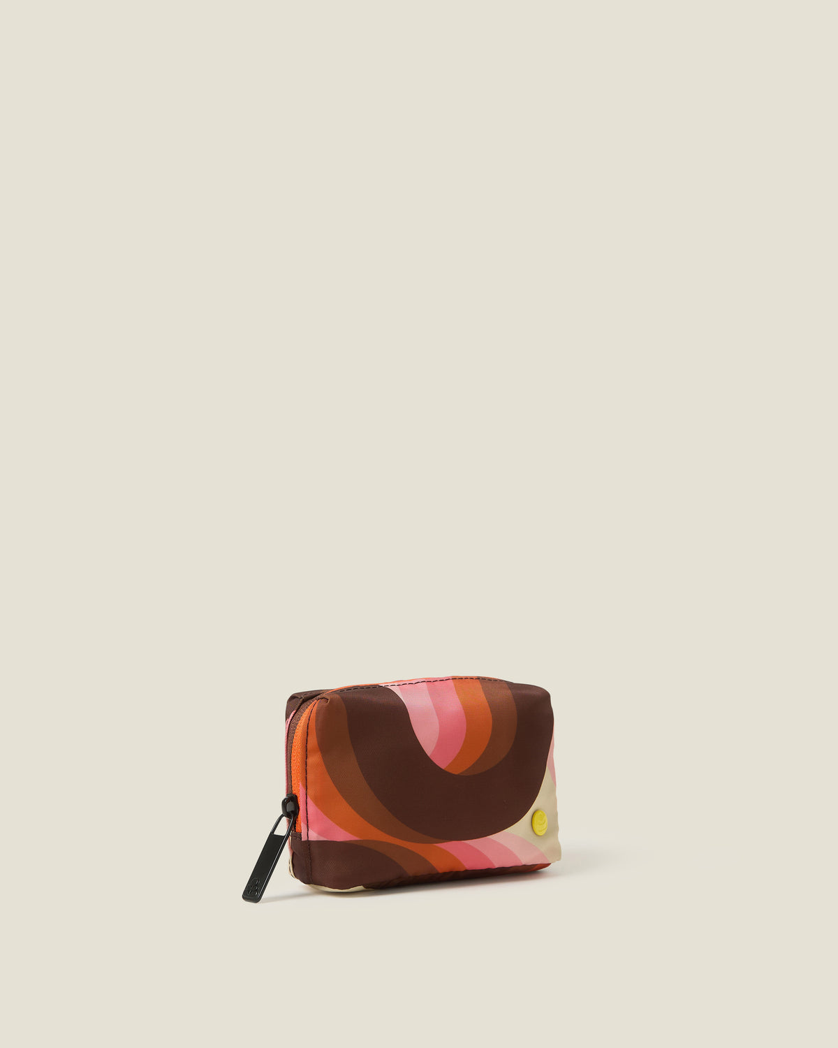 Beta Small Pouch - Rolling Waves Rose