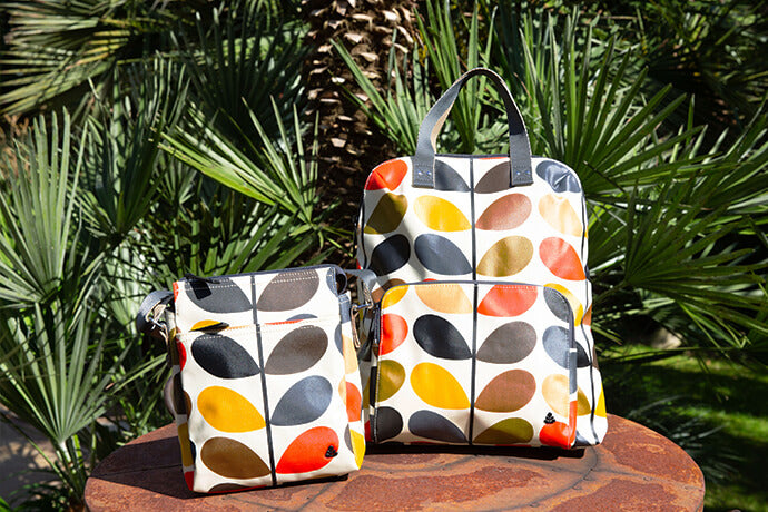 Orla Kiely Classic Stem Backpack and Crossbody Bag