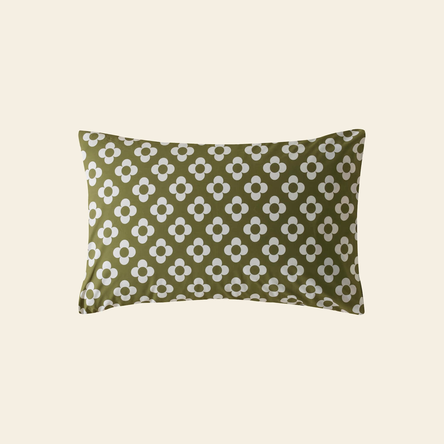 Retro Flower Stripe Bed Linen Set - Multi