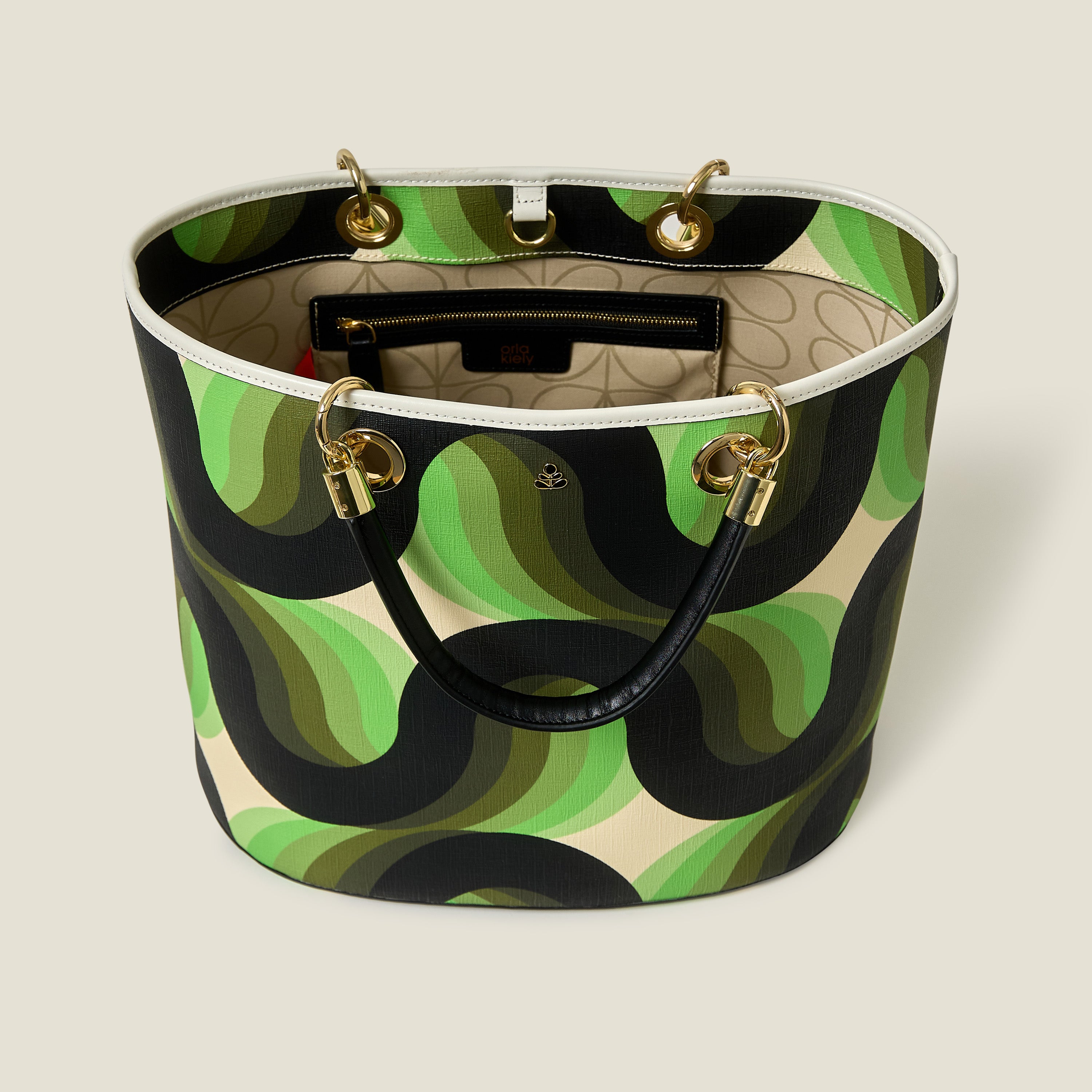 Smile Tote - Rolling Waves Electra