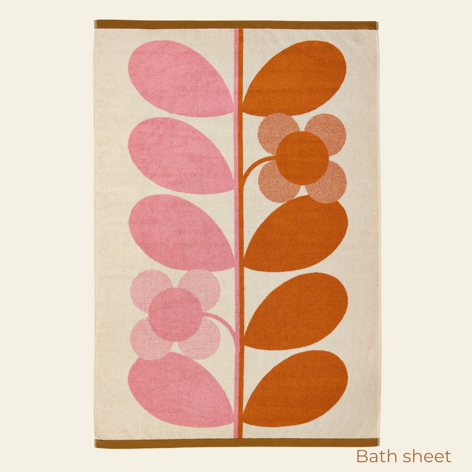 Stem Bloom Duo Towels - Blush