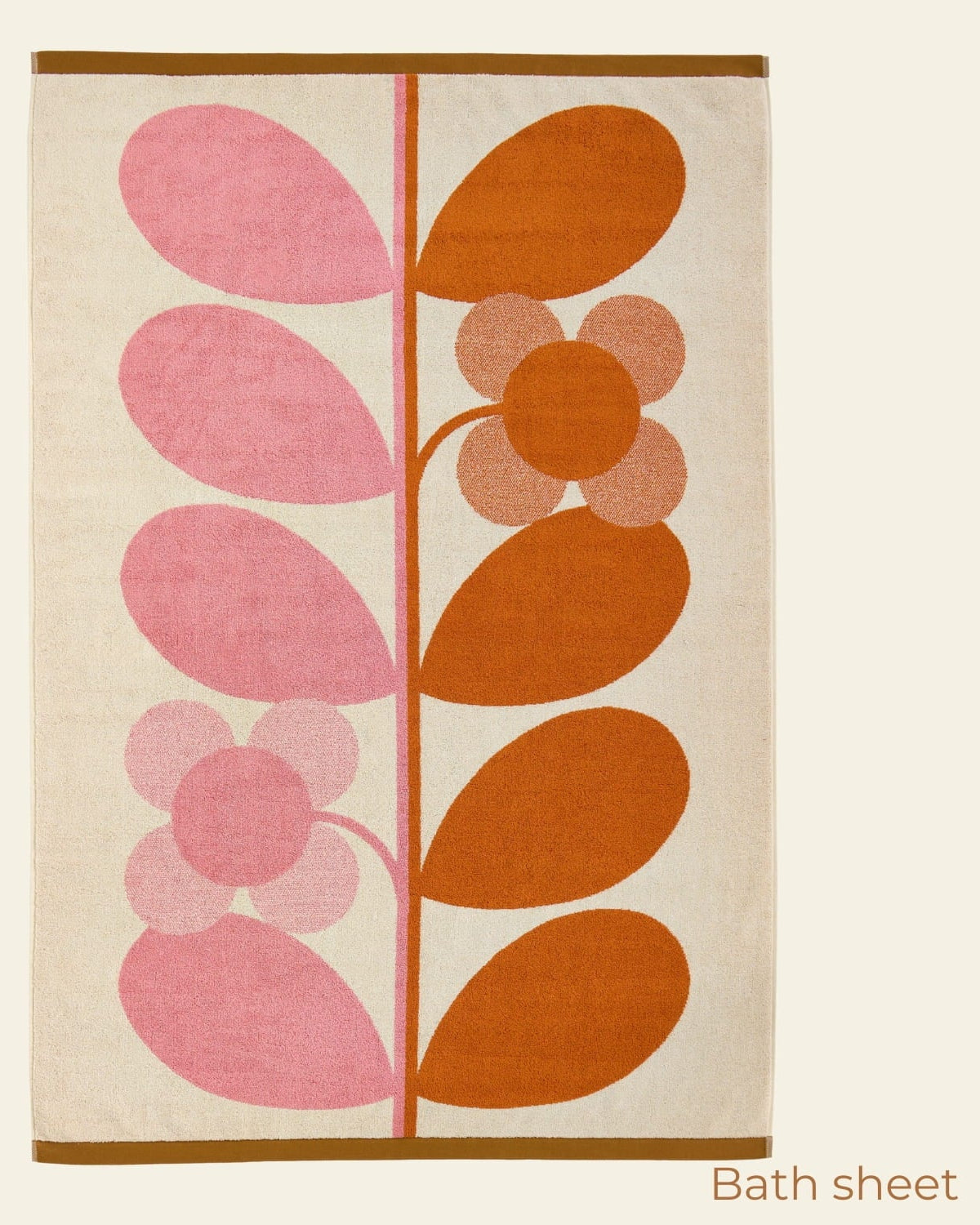 Stem Bloom Duo Towels - Blush