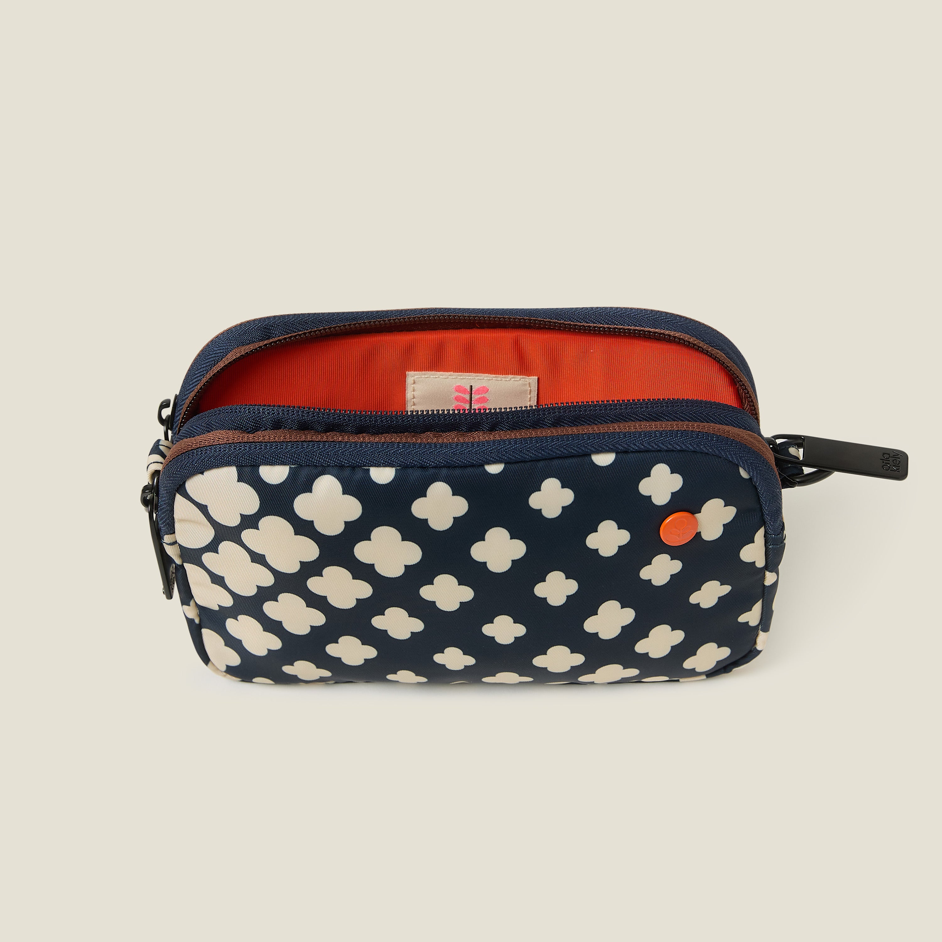 Tripod Crossbody Bag - Flower Galaxy Midnight