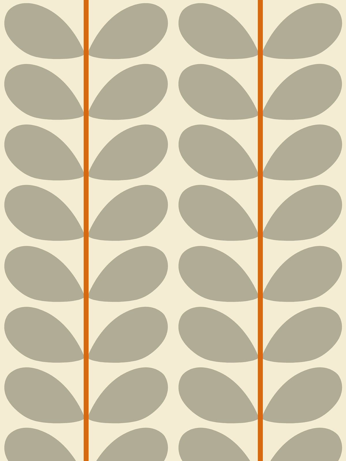 Two Colour Stem Warm Grey Made to Measure Roller Blind Blackout Sample