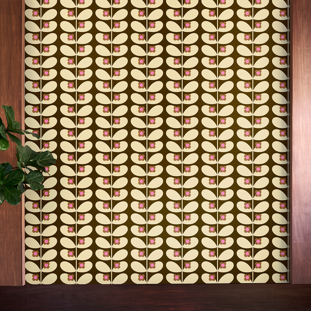 Wild Rose Porcini Wallpaper