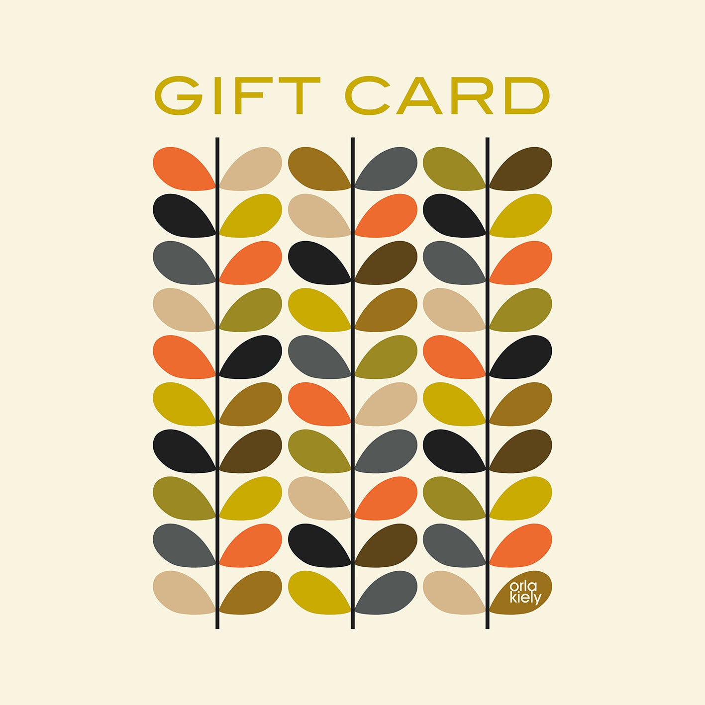 Orla Kiely Gift Card