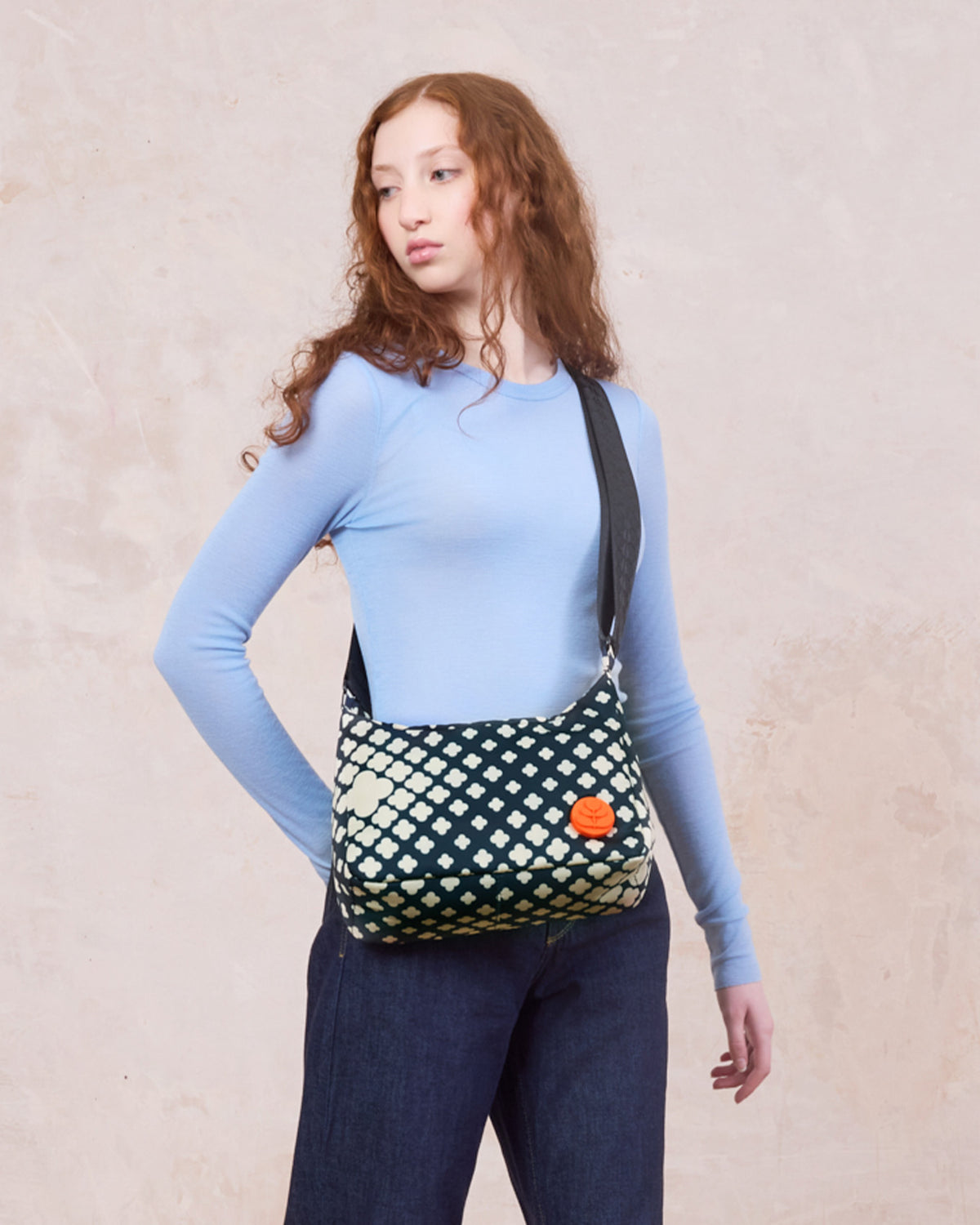 Ratio Small Hobo Bag - Flower Galaxy Midnight