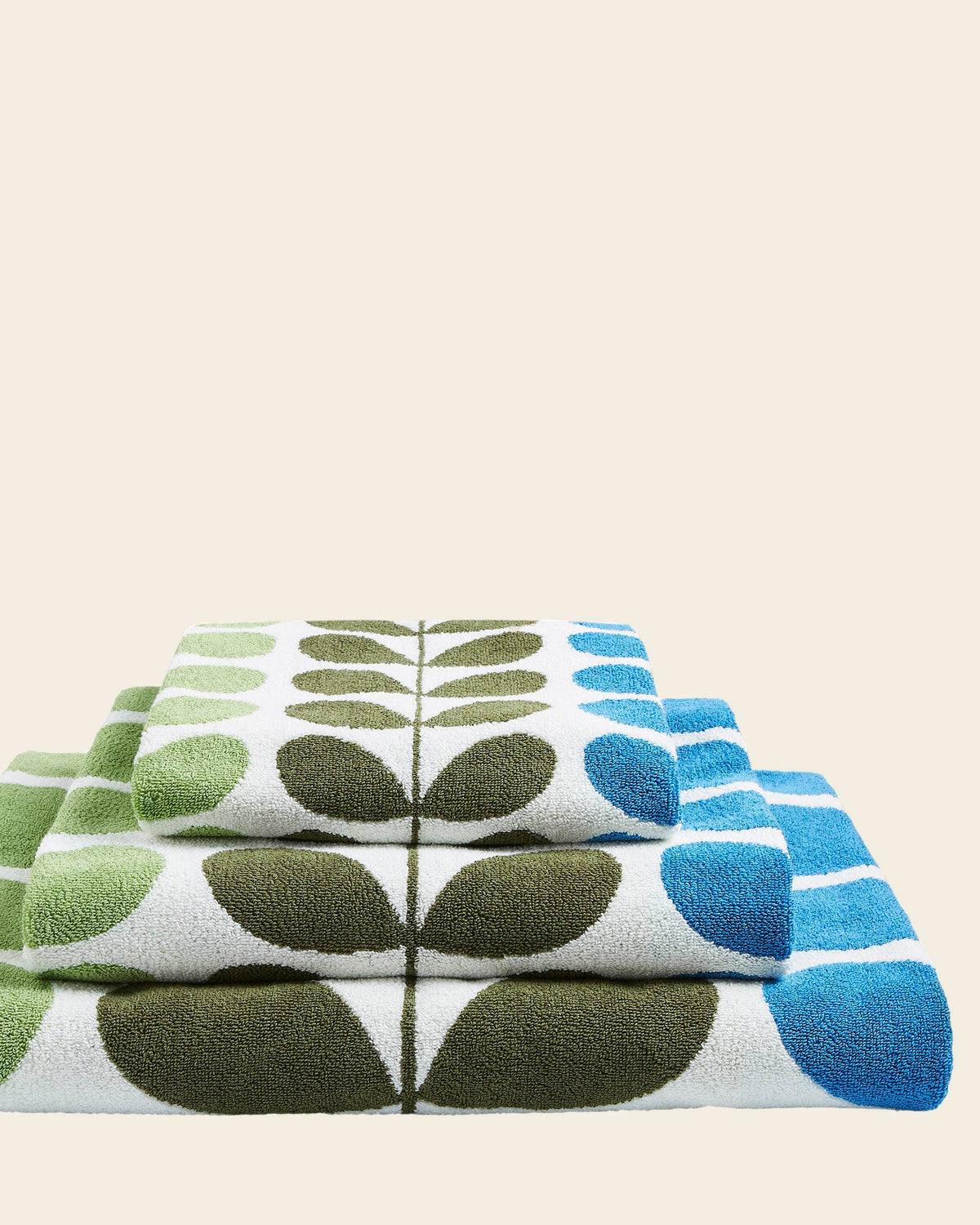 Trio Stem Towels Riviera