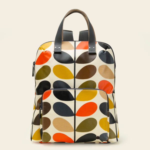 Orla Kiely Bestie Backpack in Classic Multi Stem