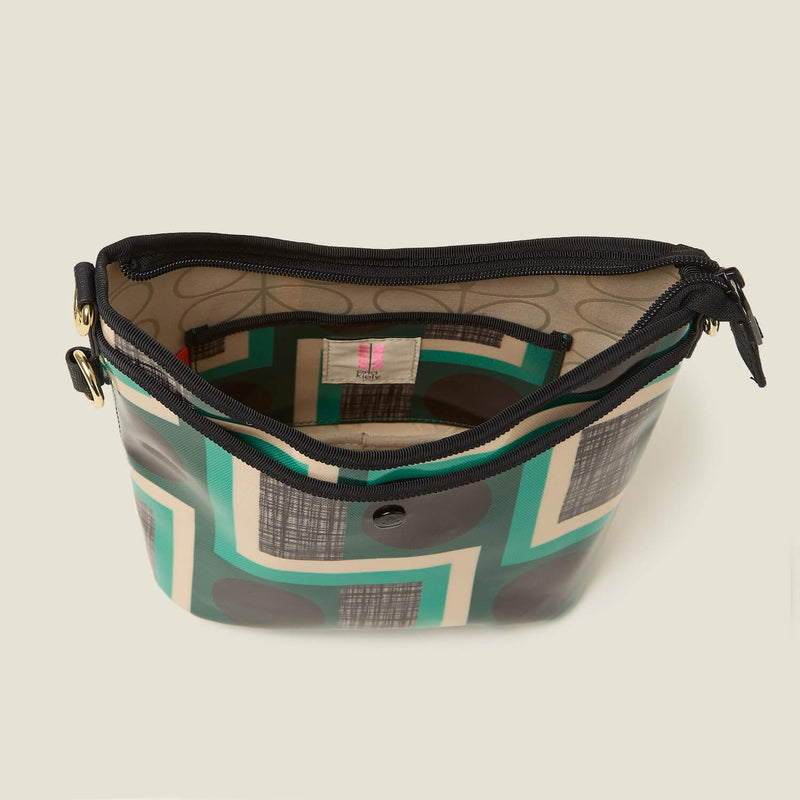 Carrymin Crossbody - Balcony Spot Emerald