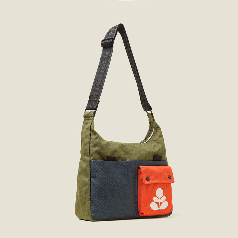 Area Hobo Crossbody - Colour Block Multi