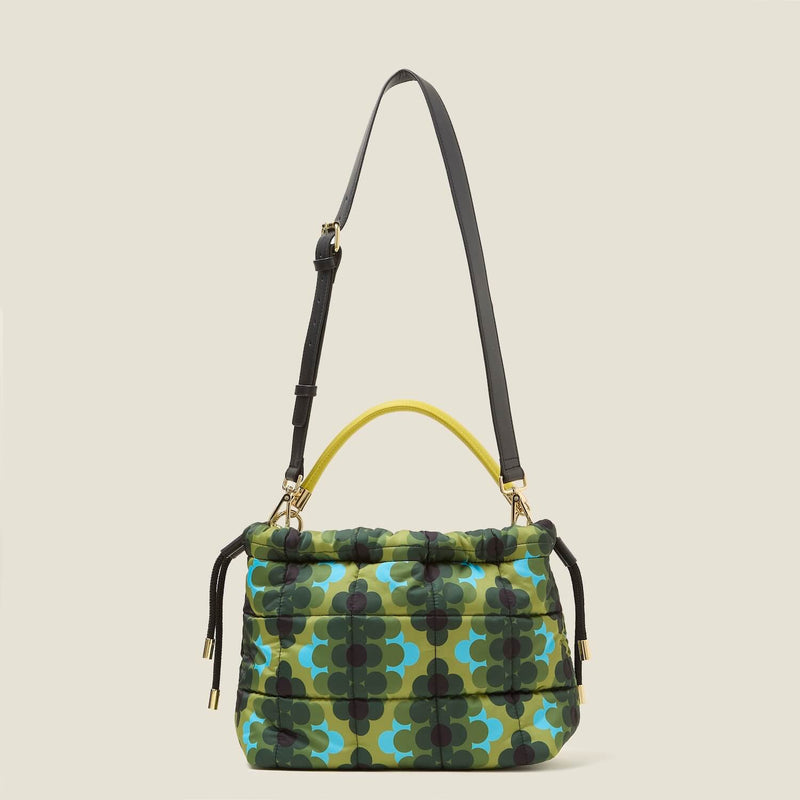 Small Cirrus Drawstring Handbag - Cosmos Green