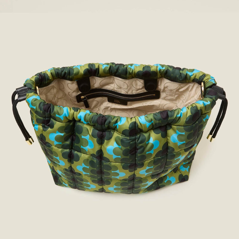 Cirrus Drawstring Handbag - Cosmos Green