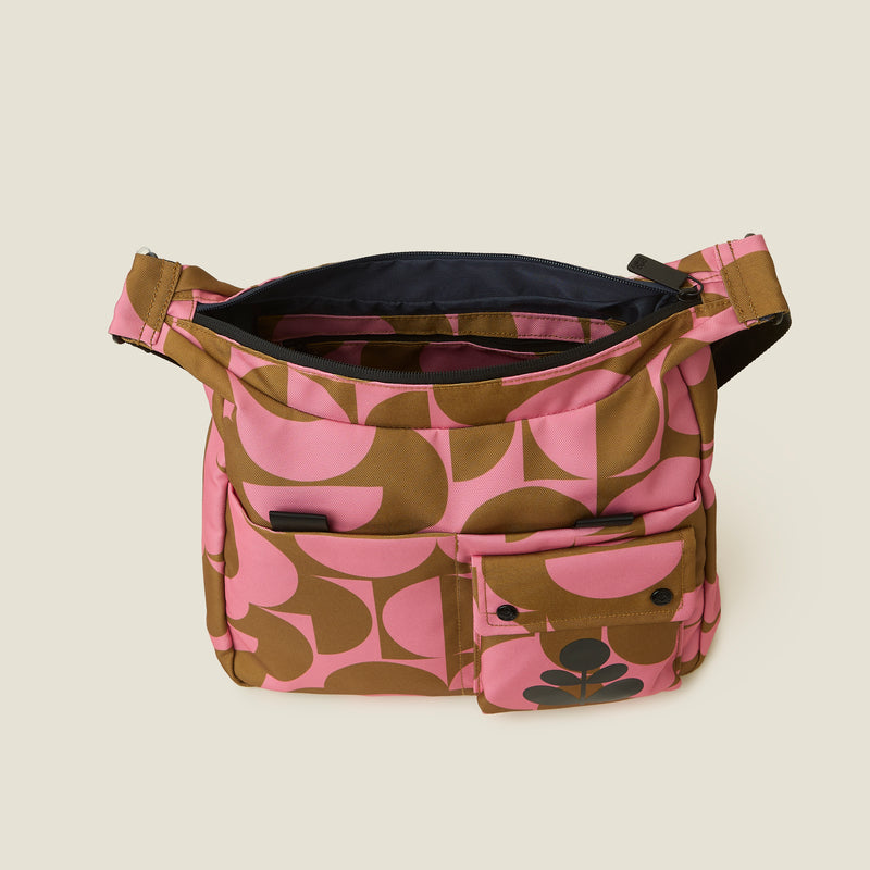 Area Hobo Crossbody - Flower Prism Marshmallow